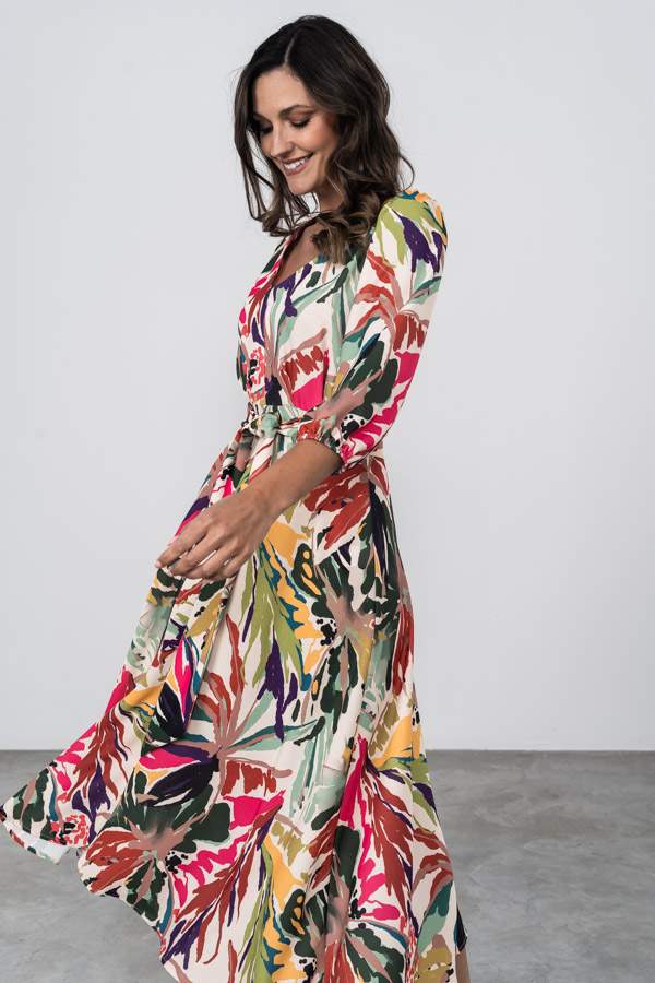 VESTIDO LAZADA MULTICOLOR
