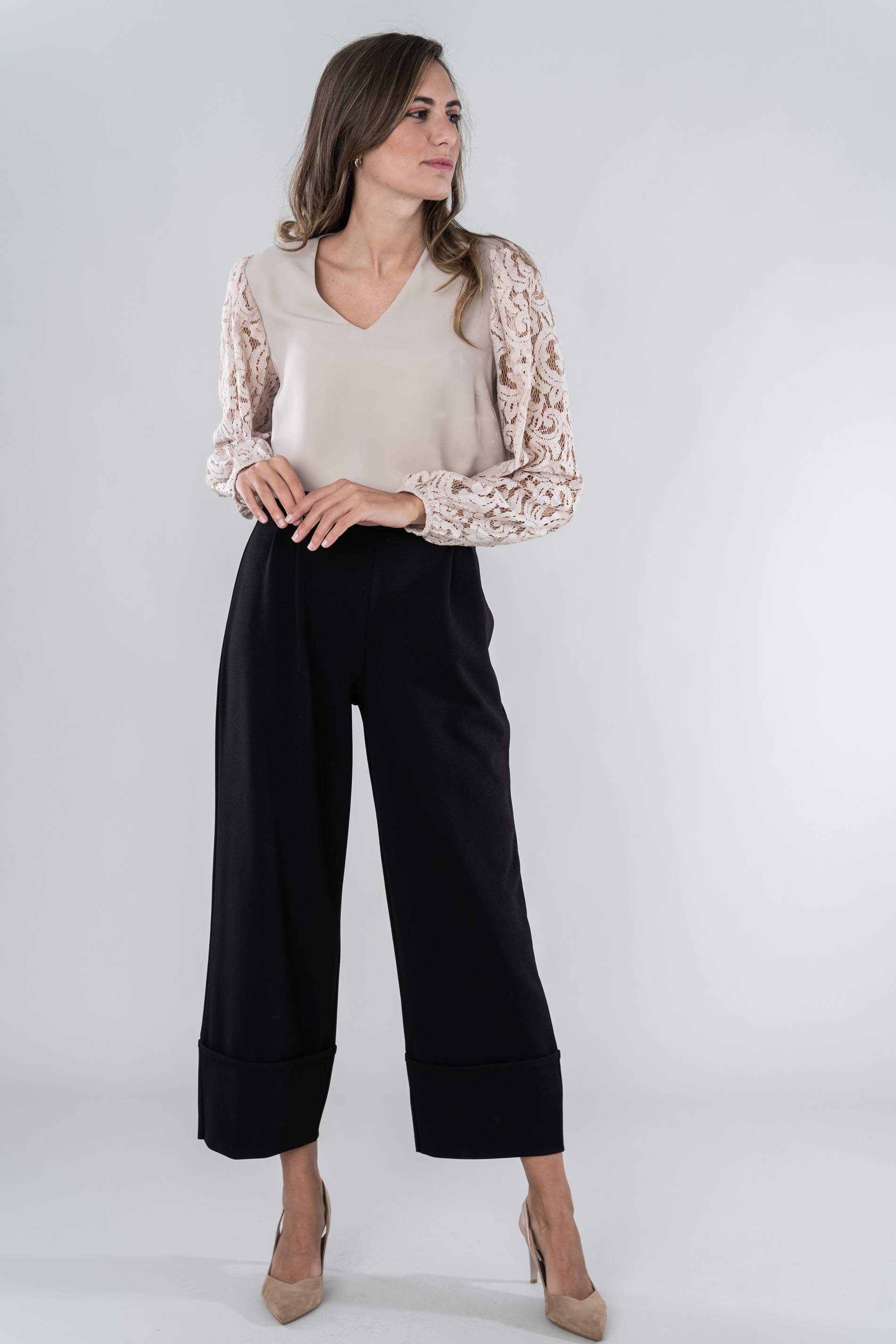 PANTALON ANCHO VESTIR - Precchio