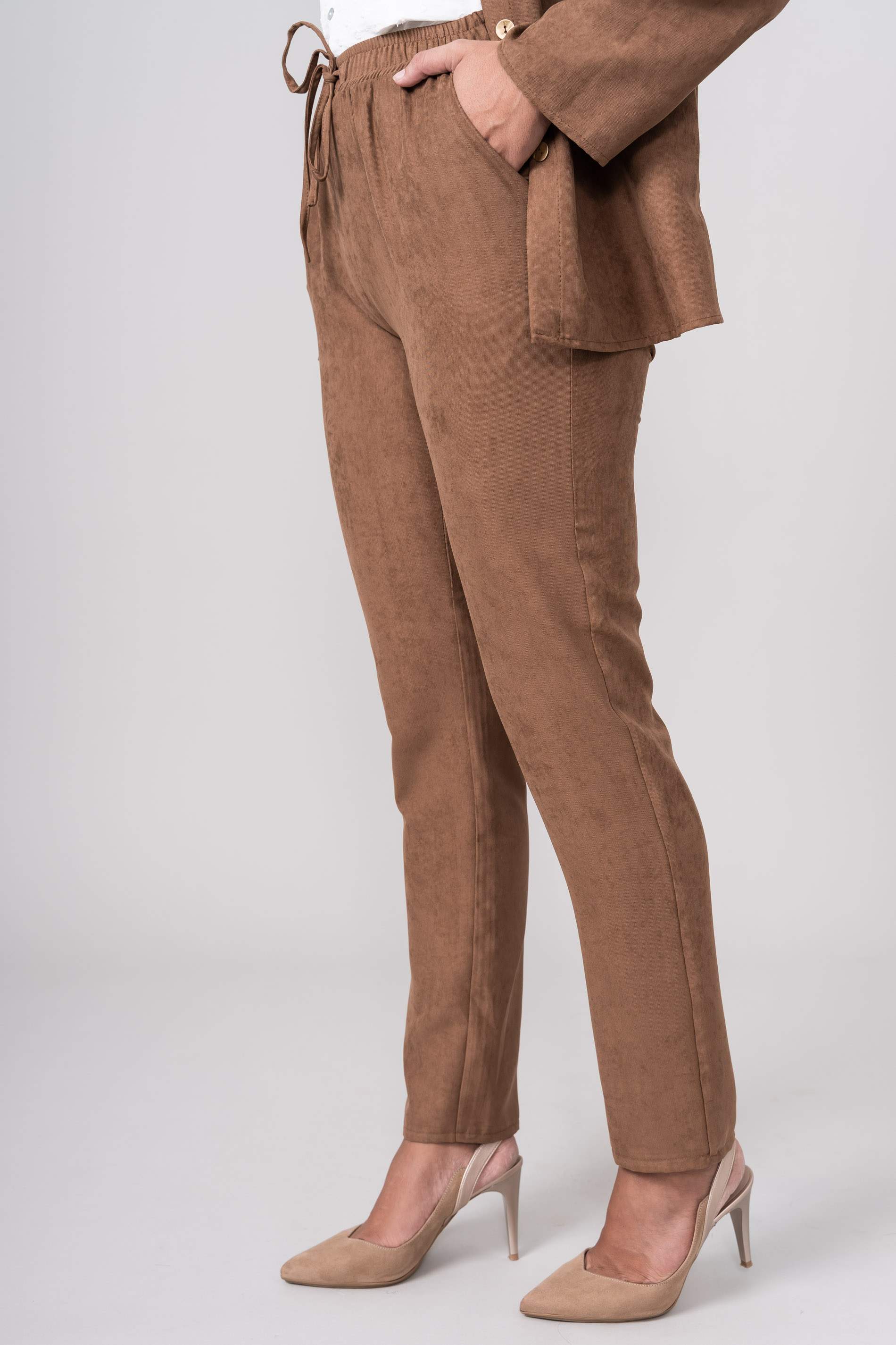 PANTALON HOLGADO EFECTO ANTELINA - Precchio
