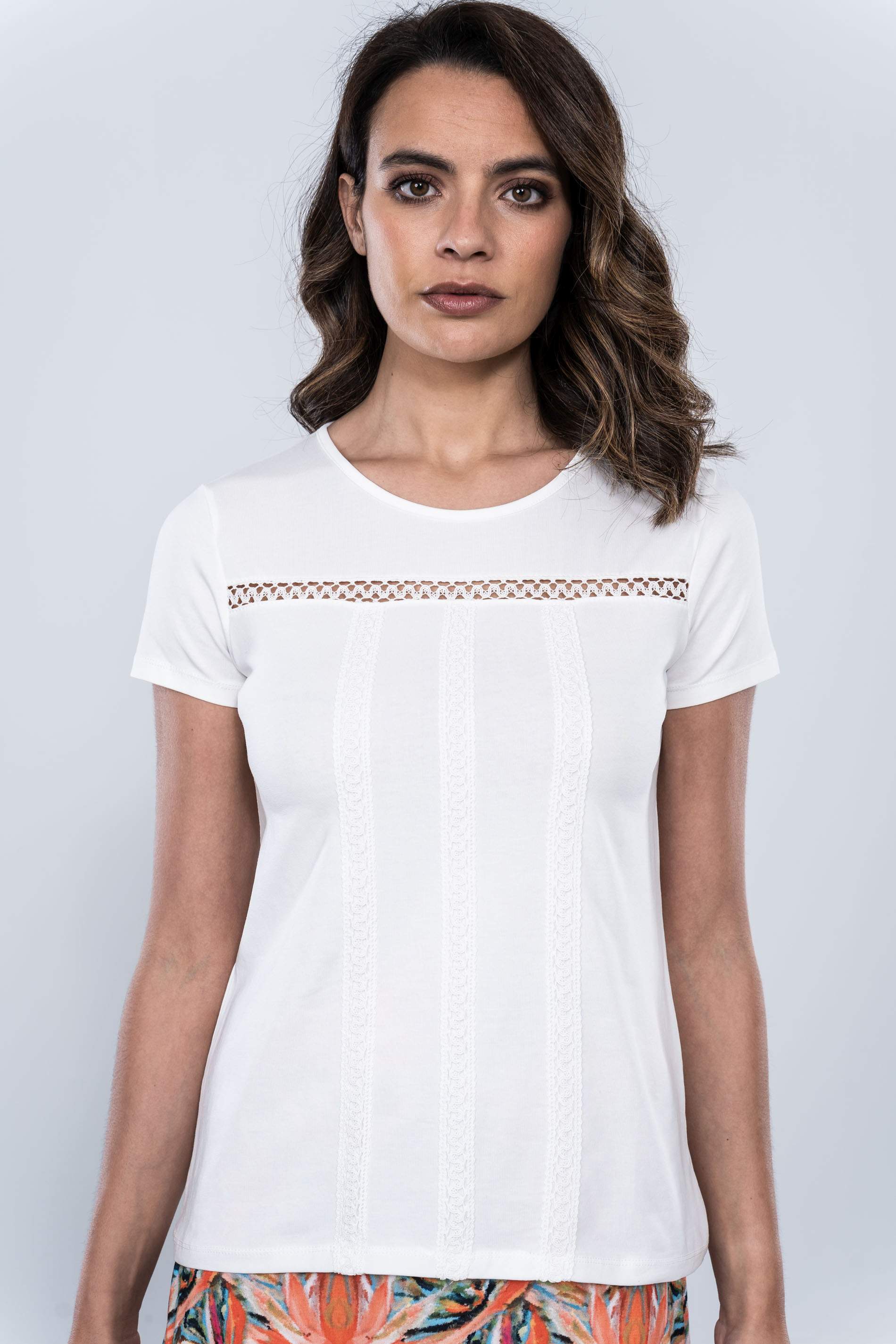 CAMISETA BLONDAS MANGA CORTA