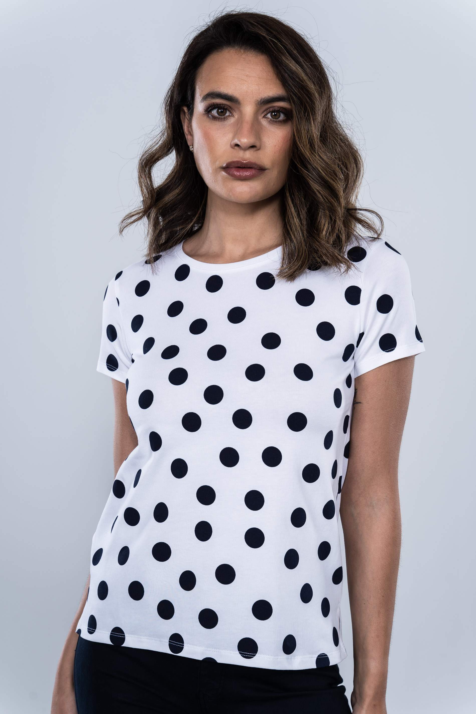 CAMISETA ESTAMPADA TOPOS MARINOS