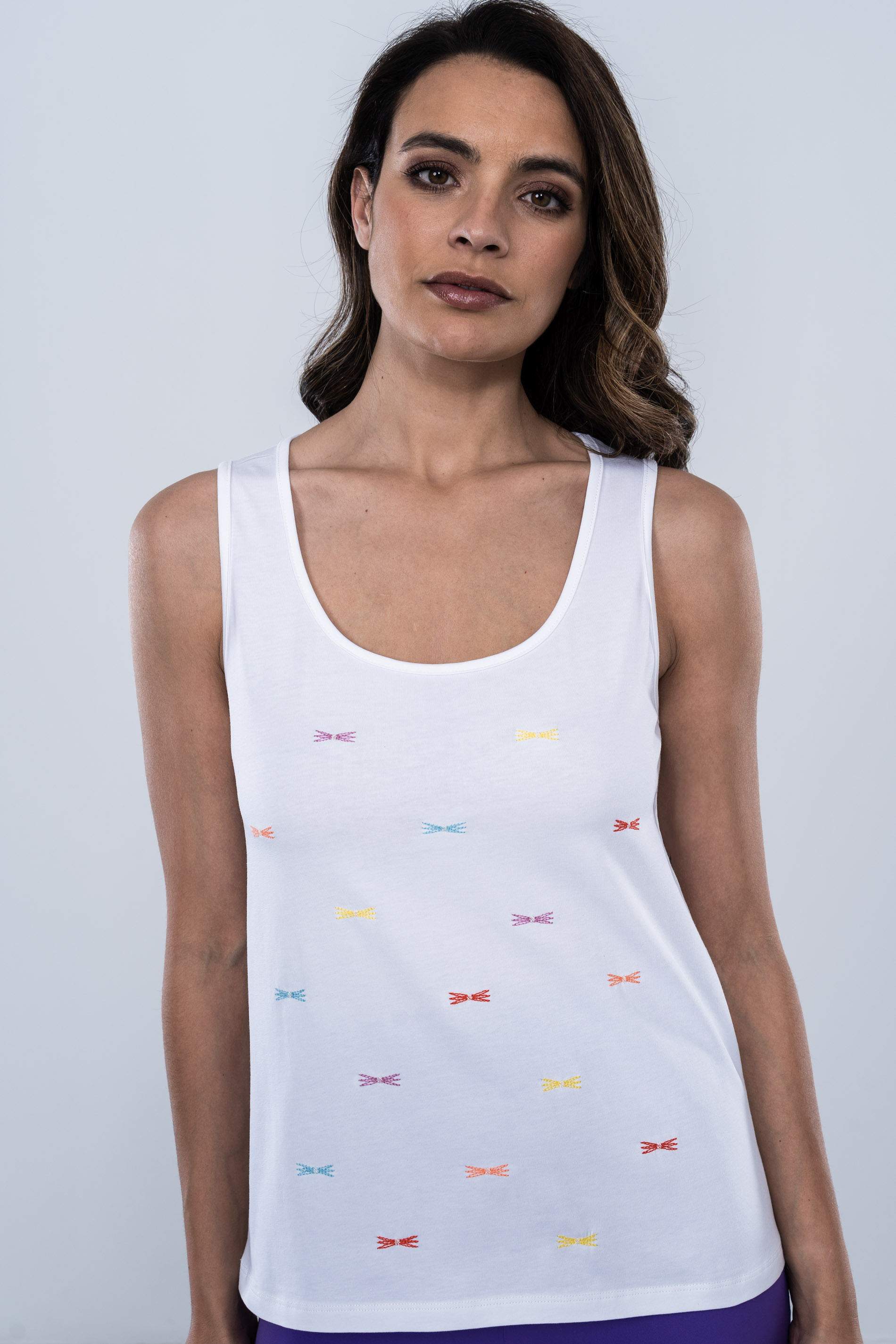 CAMISETA PAJARITAS COLORES MS