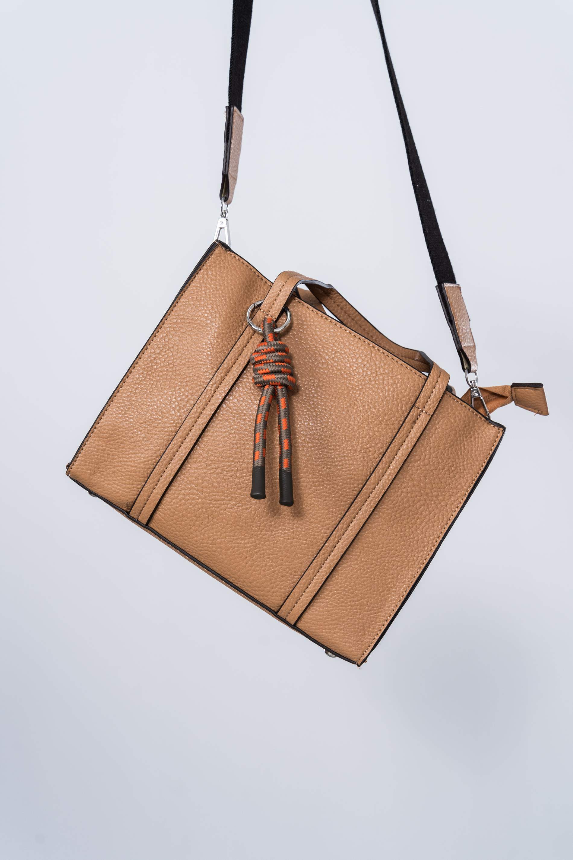 BOLSO DOBLE ASA CAMEL