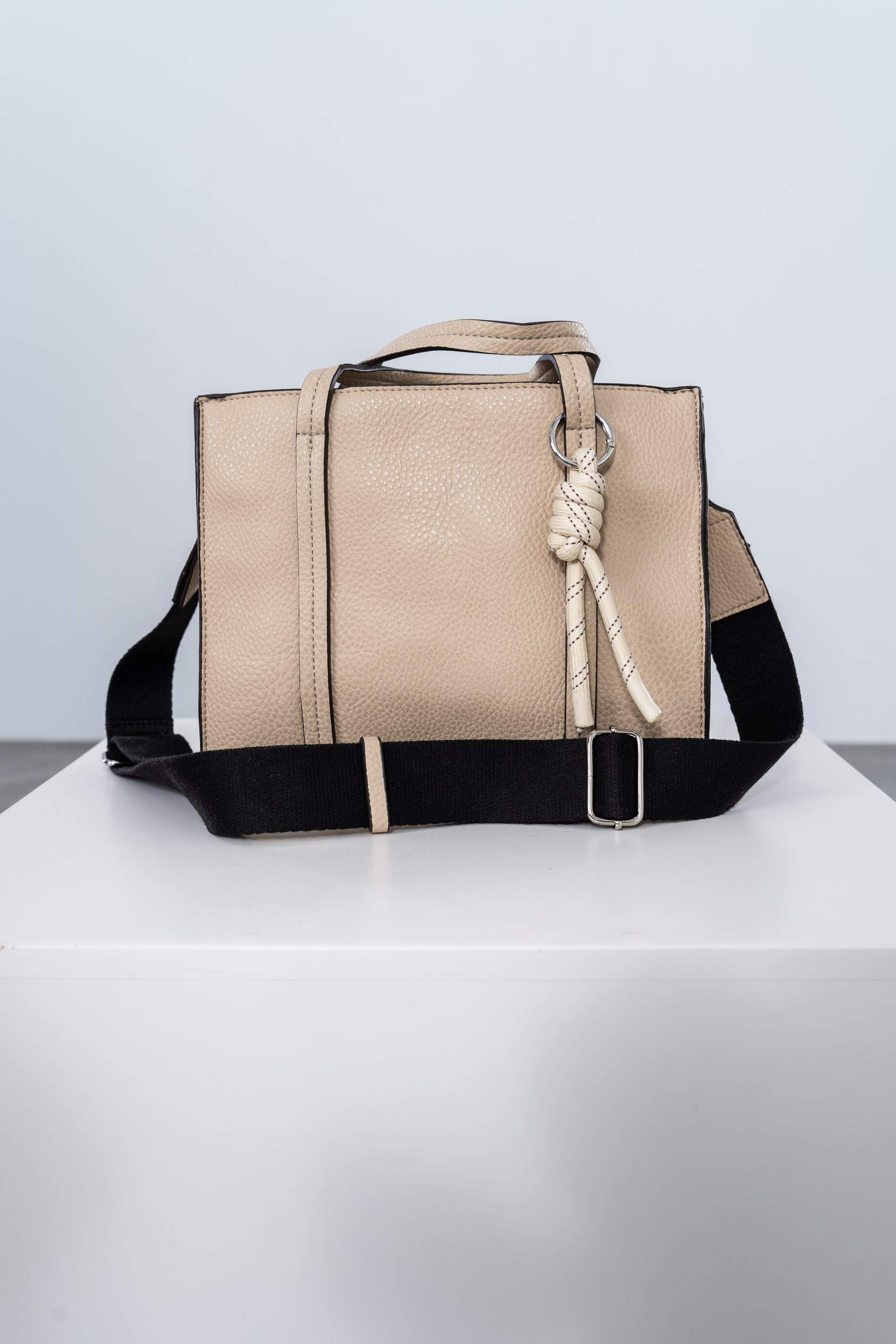 BOLSO DOBLE ASA BEIGE