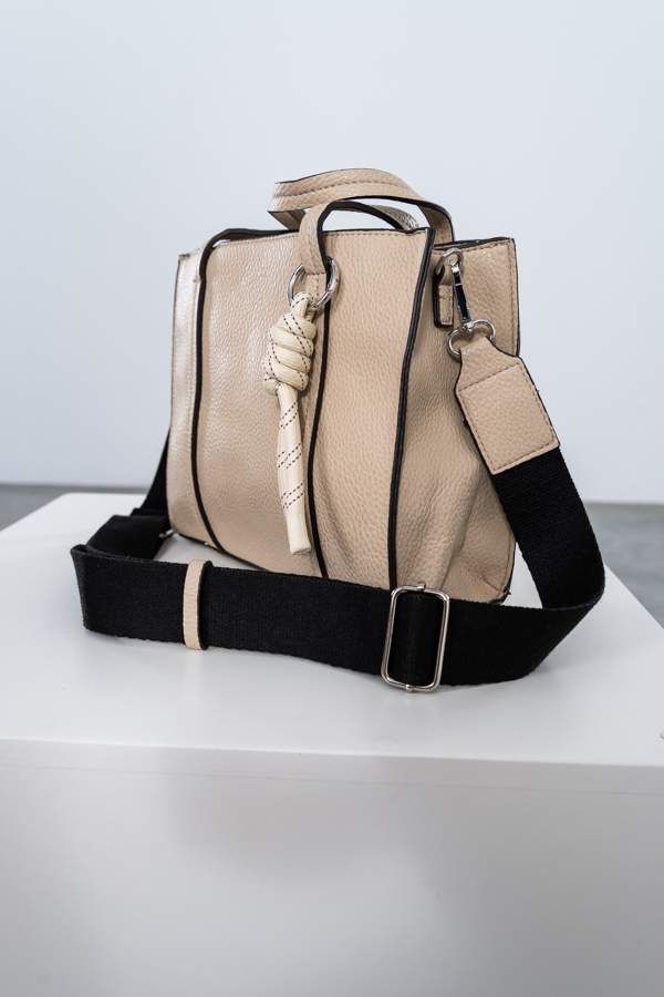 BOLSO DOBLE ASA BEIGE