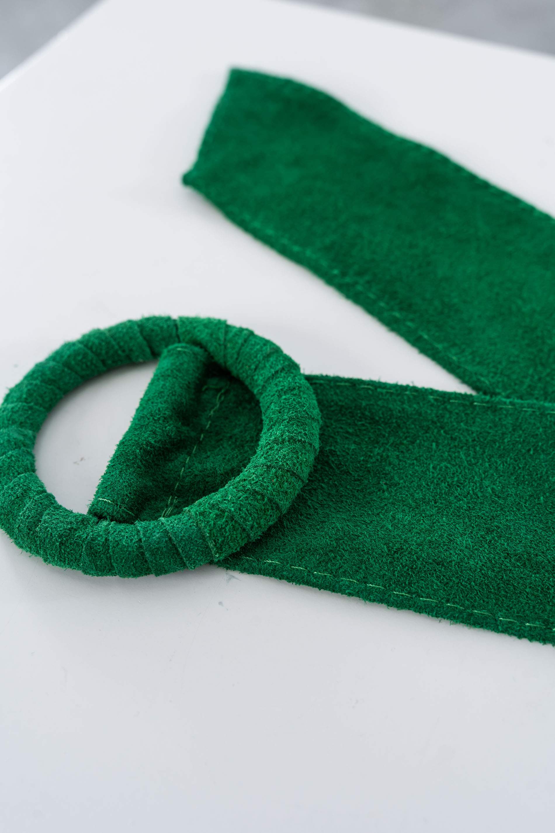 CINTURON EFECTO ANTE VERDE