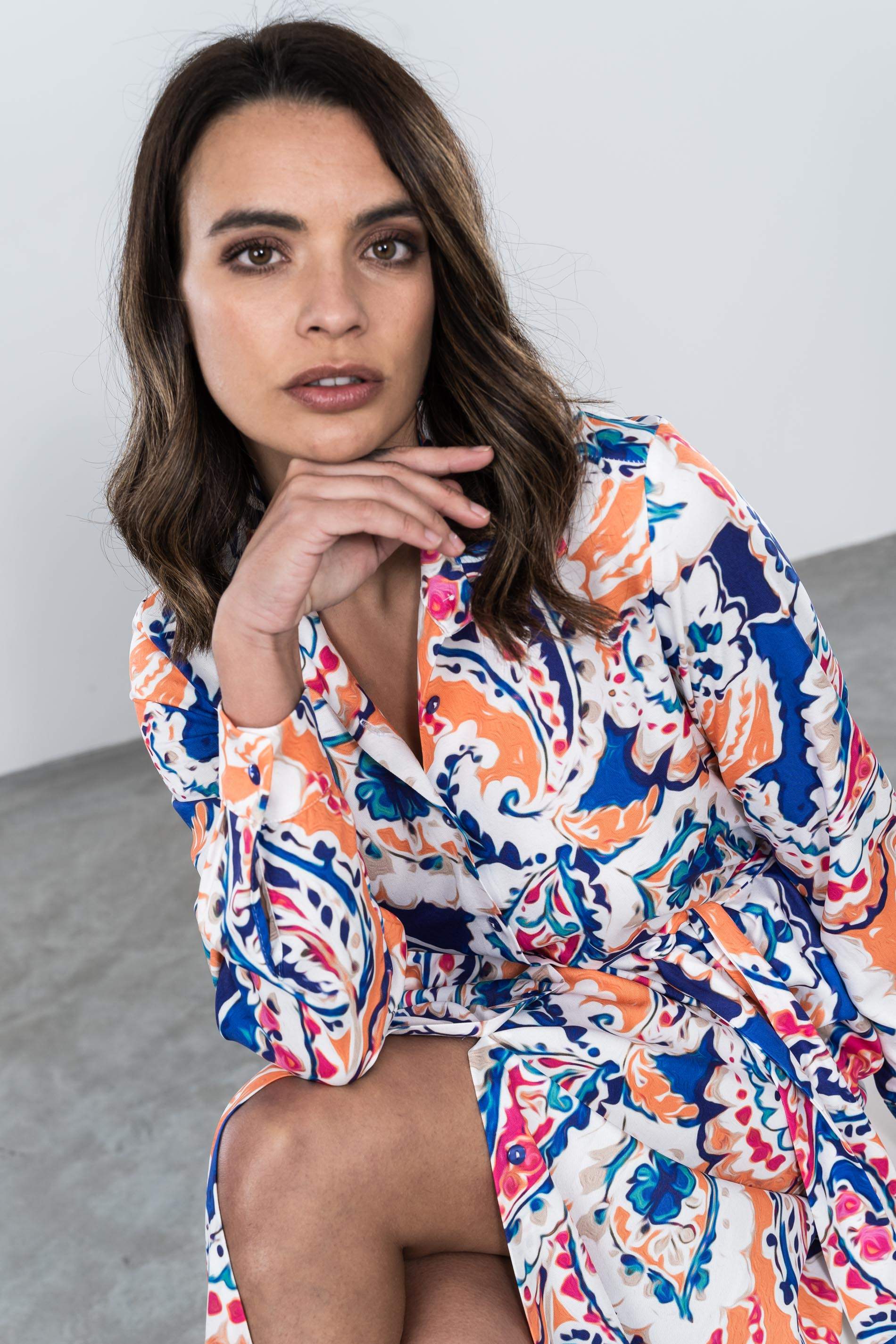 VESTIDO CAMISERO CACHEMIRE