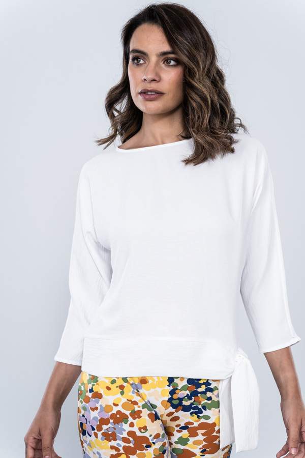 BLUSA LAZADA CADERA CRUDO