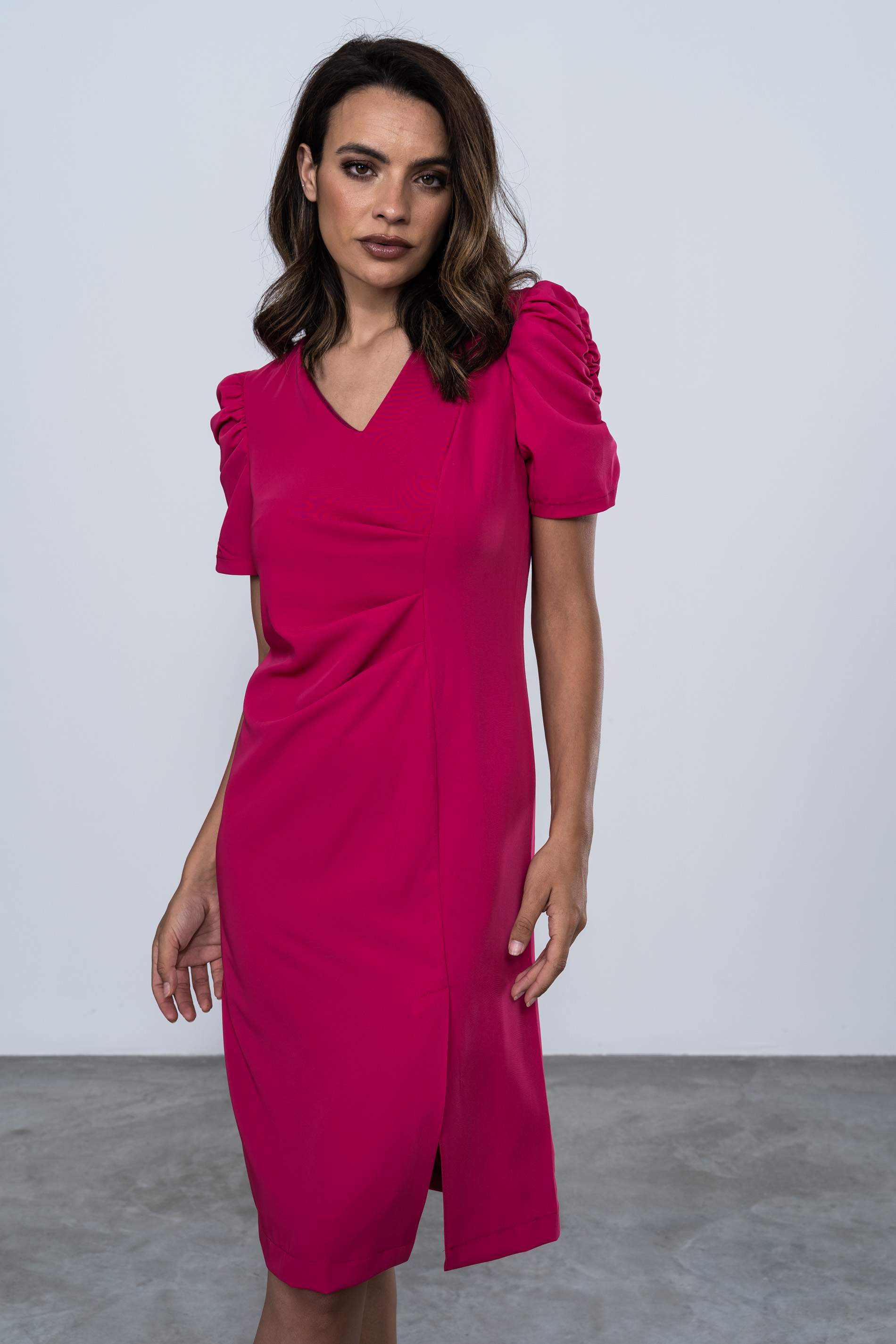 VESTIDO MANGA BUGANBILLA