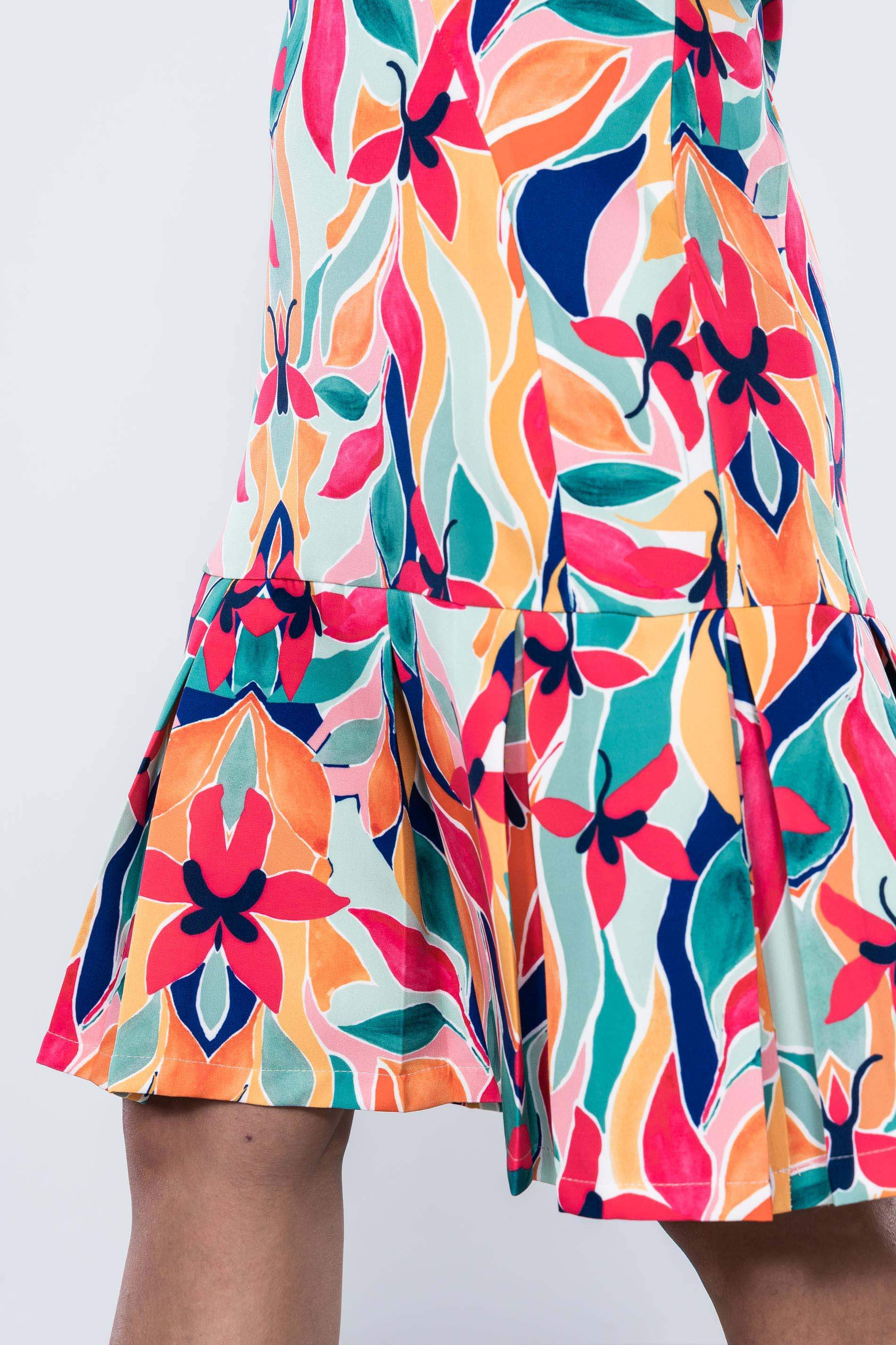 VESTIDO ESTAMPADO TABLAS