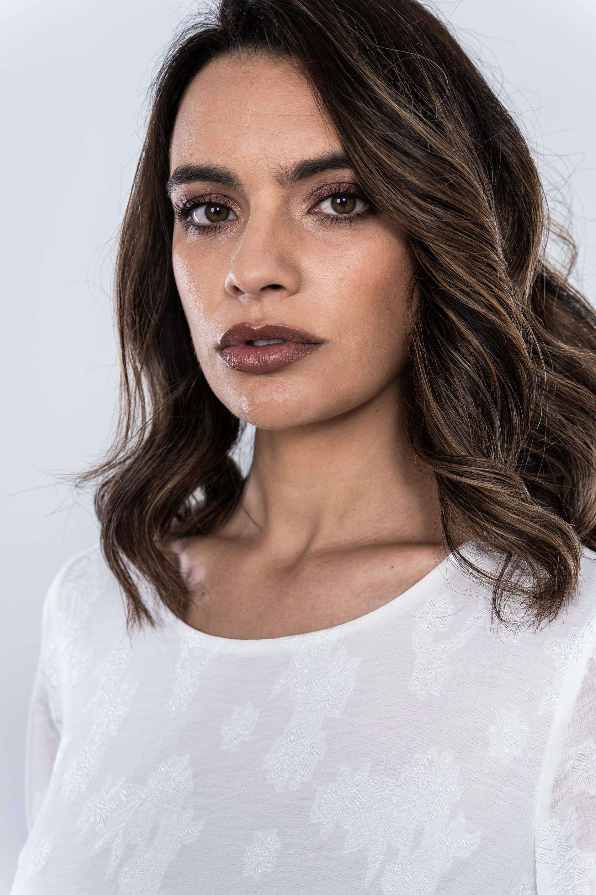 BLUSA FLORES JACQUARD BLANCO
