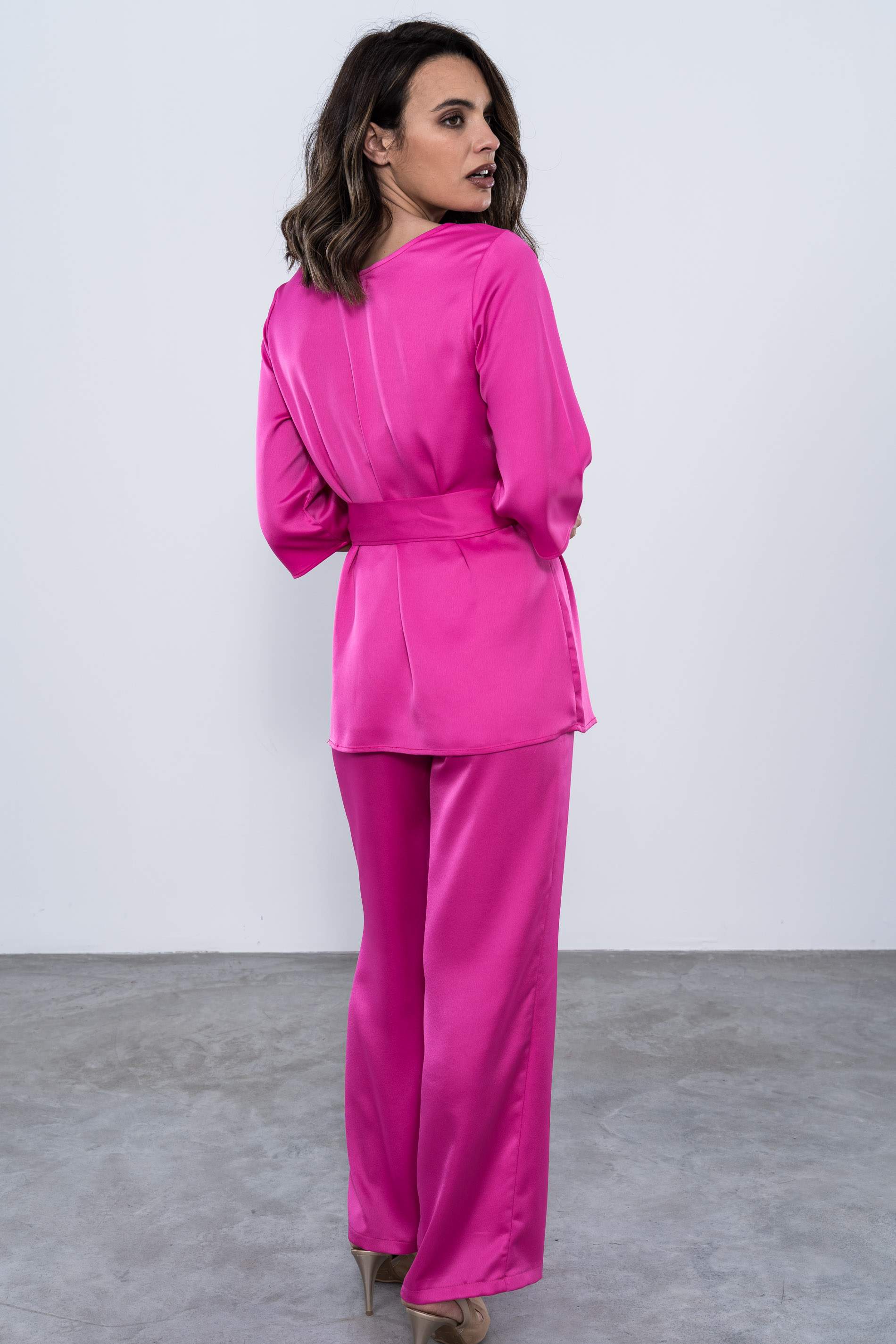 PANTALON SATINADO VESTIR BUGANVILLA