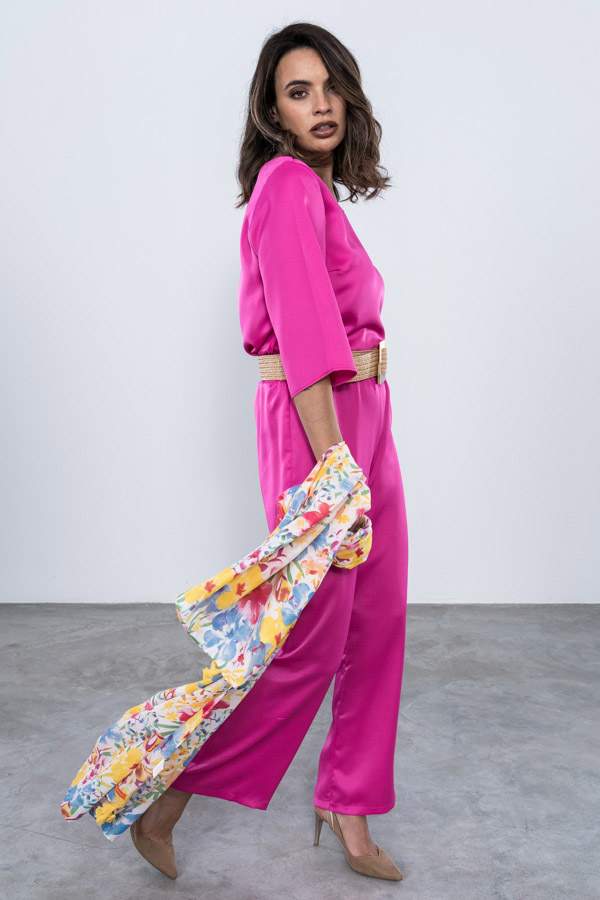 PANTALON SATINADO VESTIR BUGANVILLA