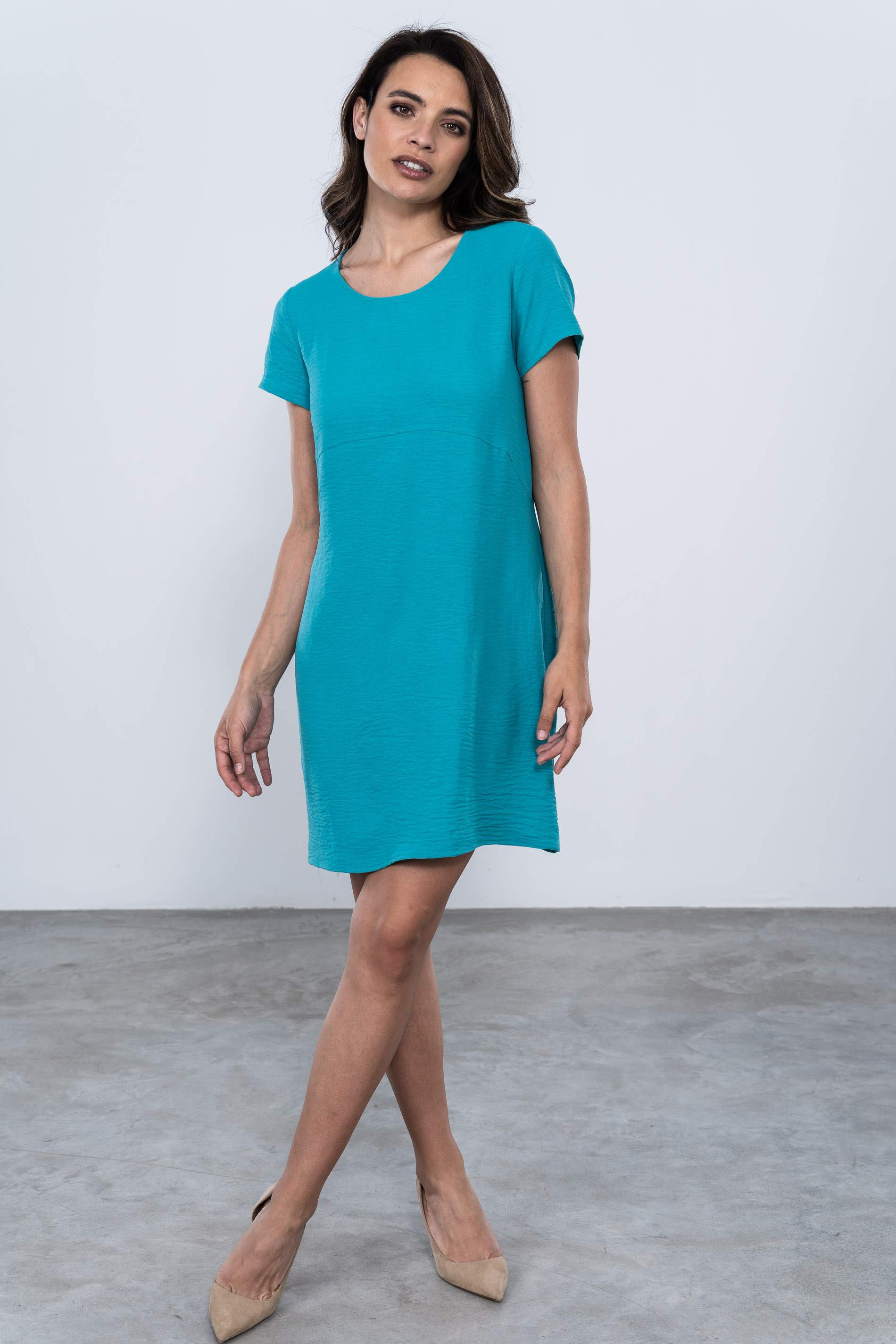 VESTIDO HOLGADO MC AGUA