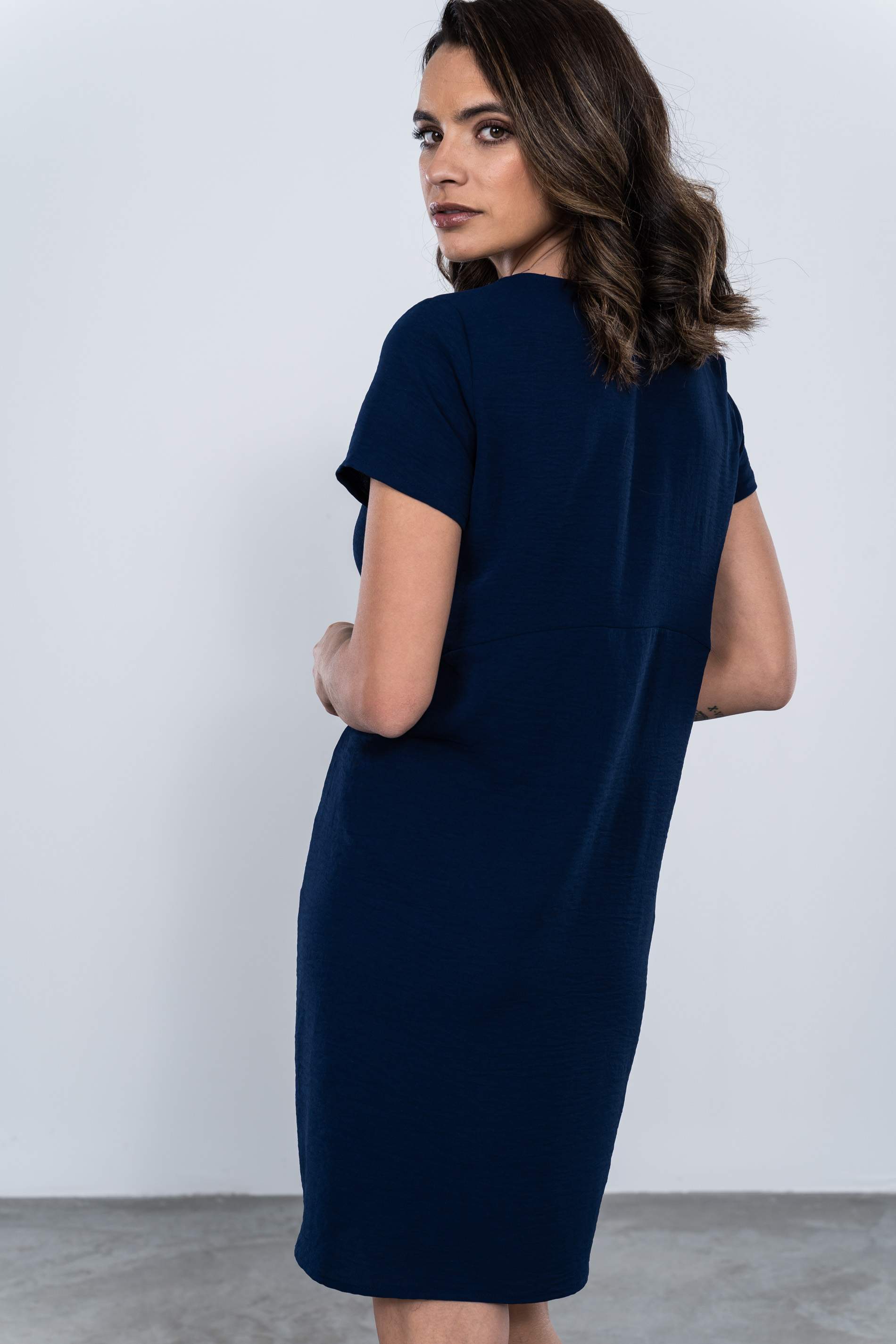 VESTIDO HOLGADO MC MARINO