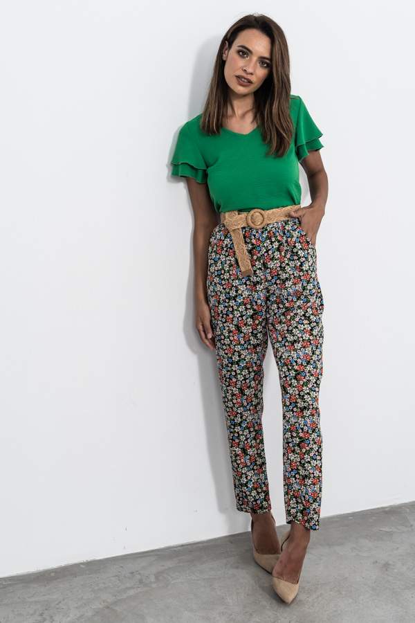 PANTALON HOLGADO FLORES 