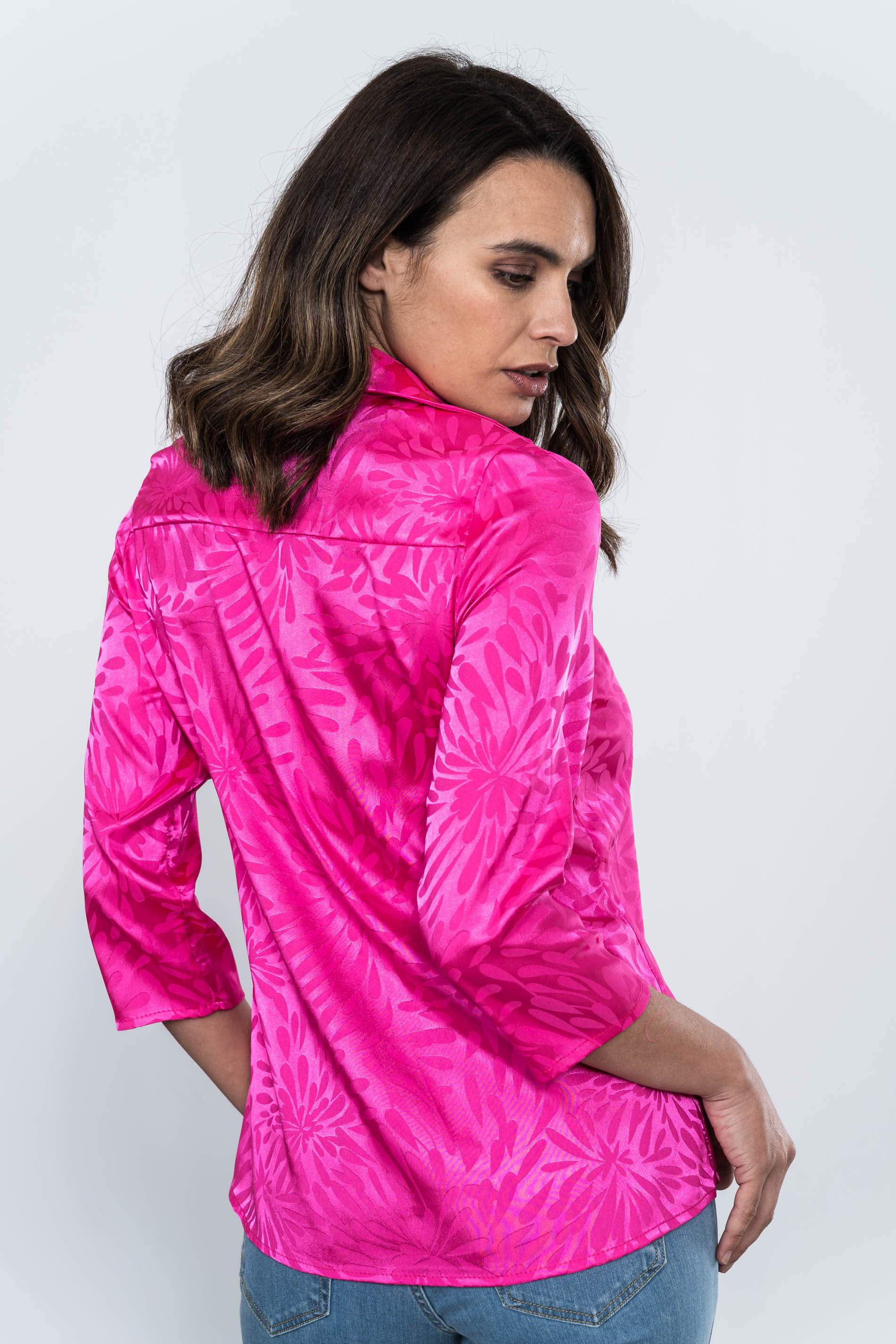 BLUSA TABLA SATINADA FANTASIA