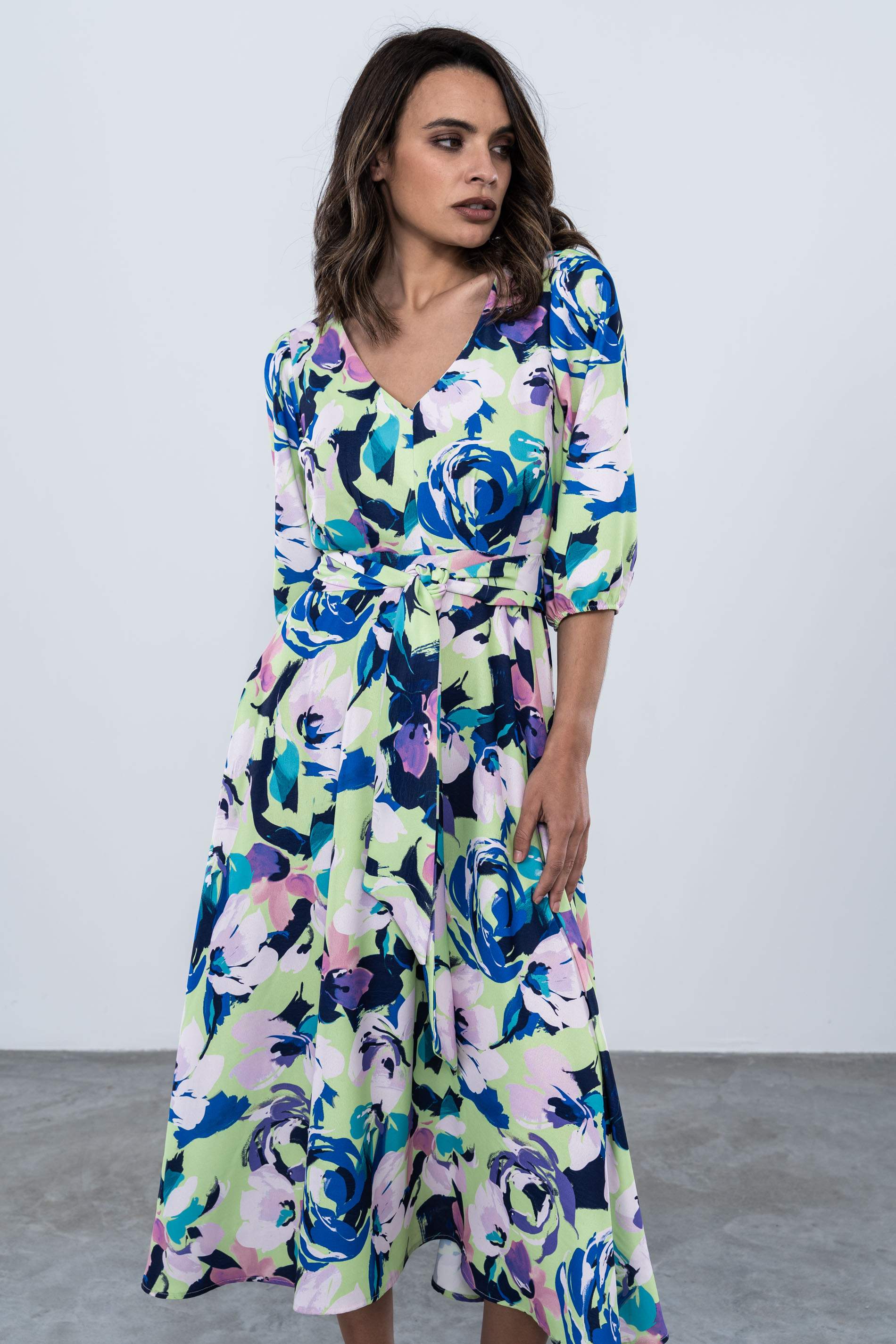 VESTIDO VUELO ESTAMPADO FLORAL