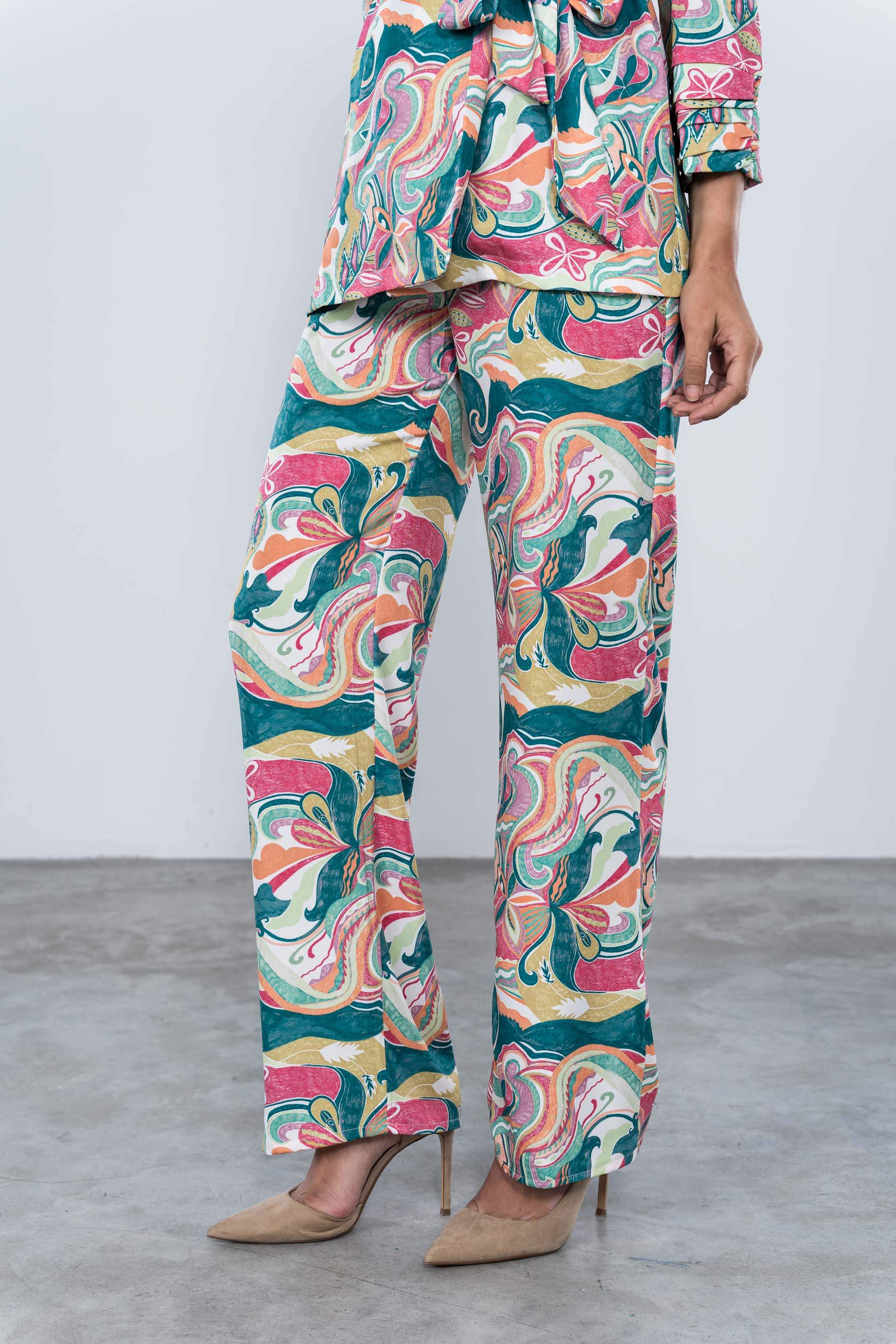 PANTALON ESTAMPADO CACHEMIRE