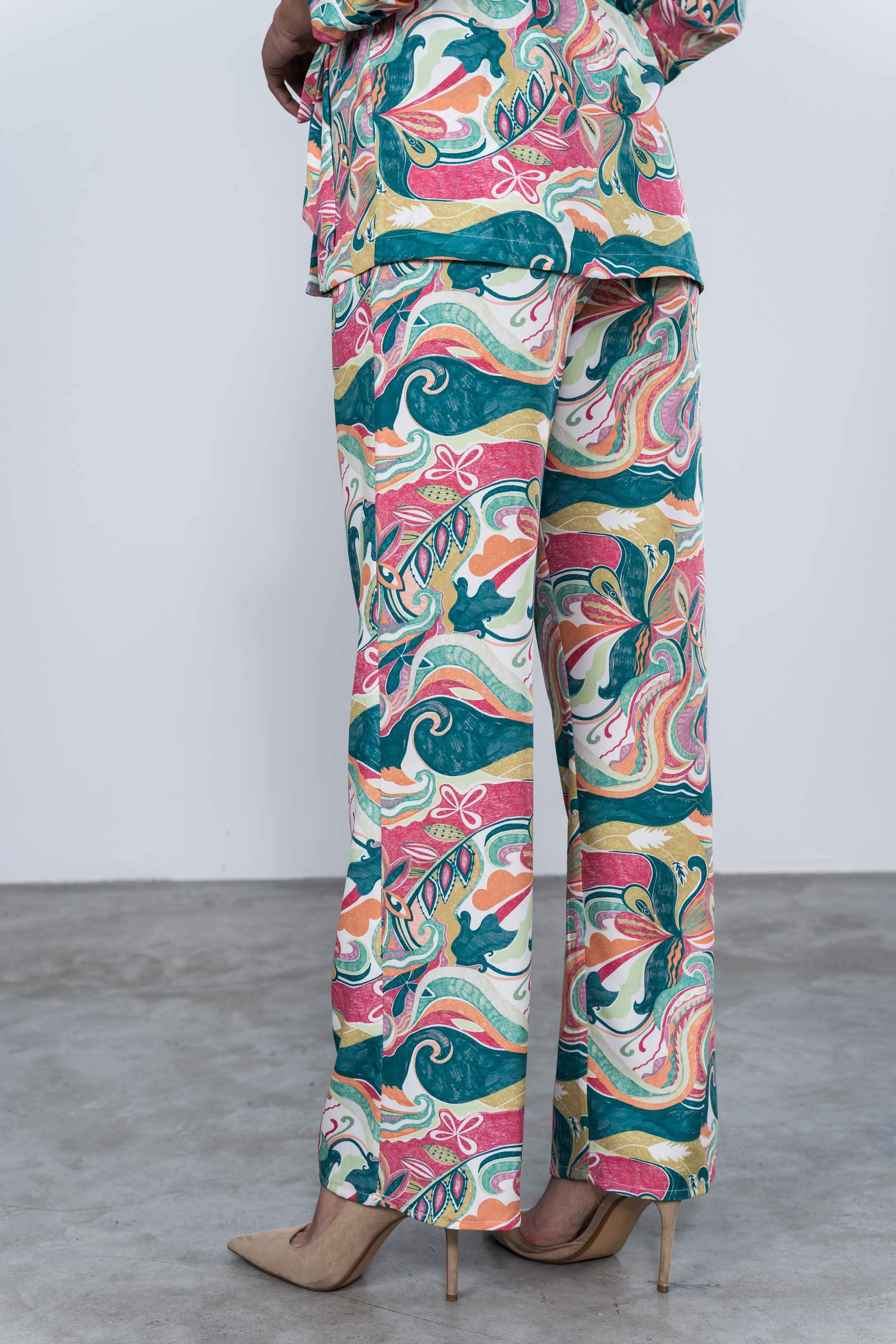 PANTALON ESTAMPADO CACHEMIRE