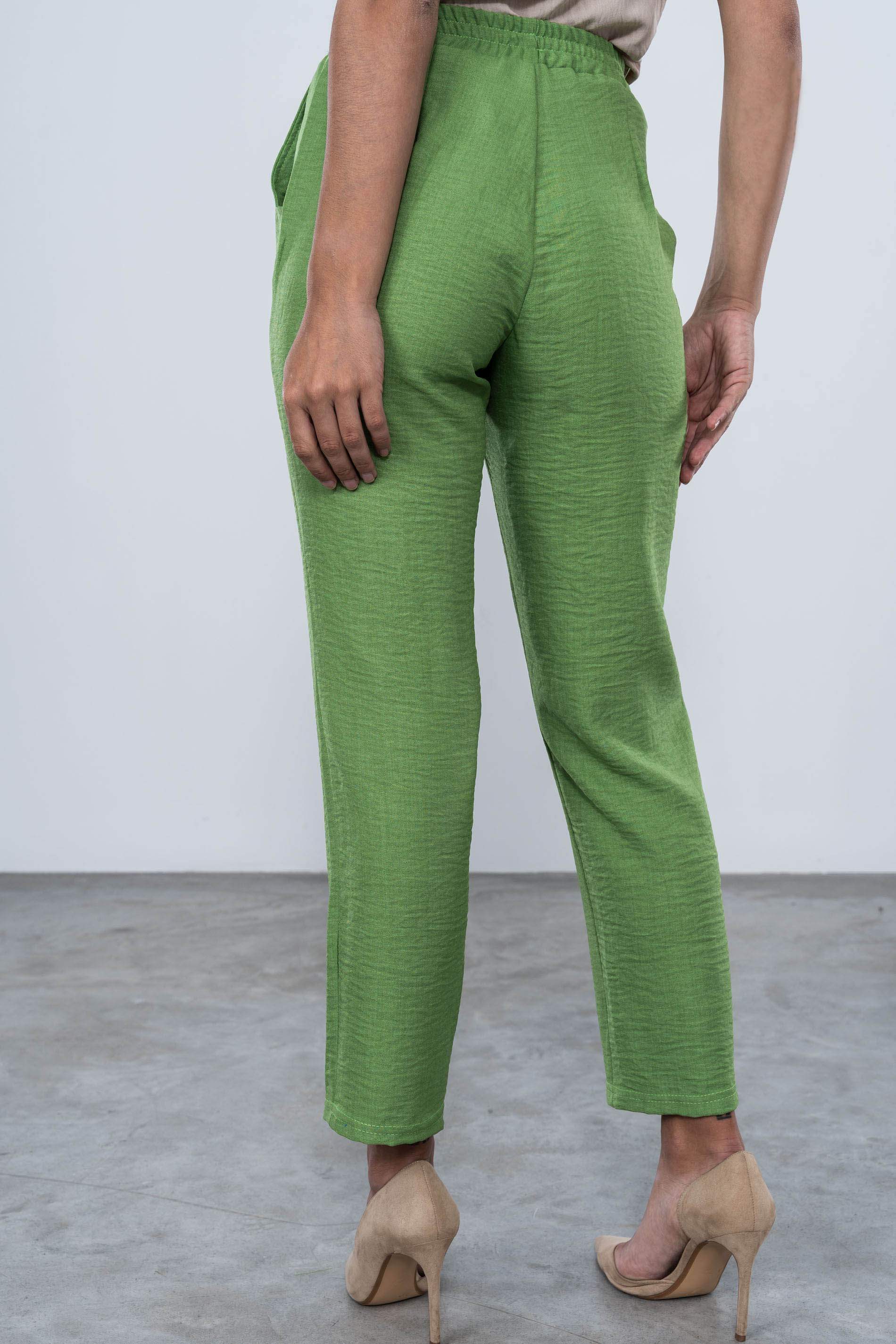 PANTALON HOLGADO BOLSILLOS VERDE