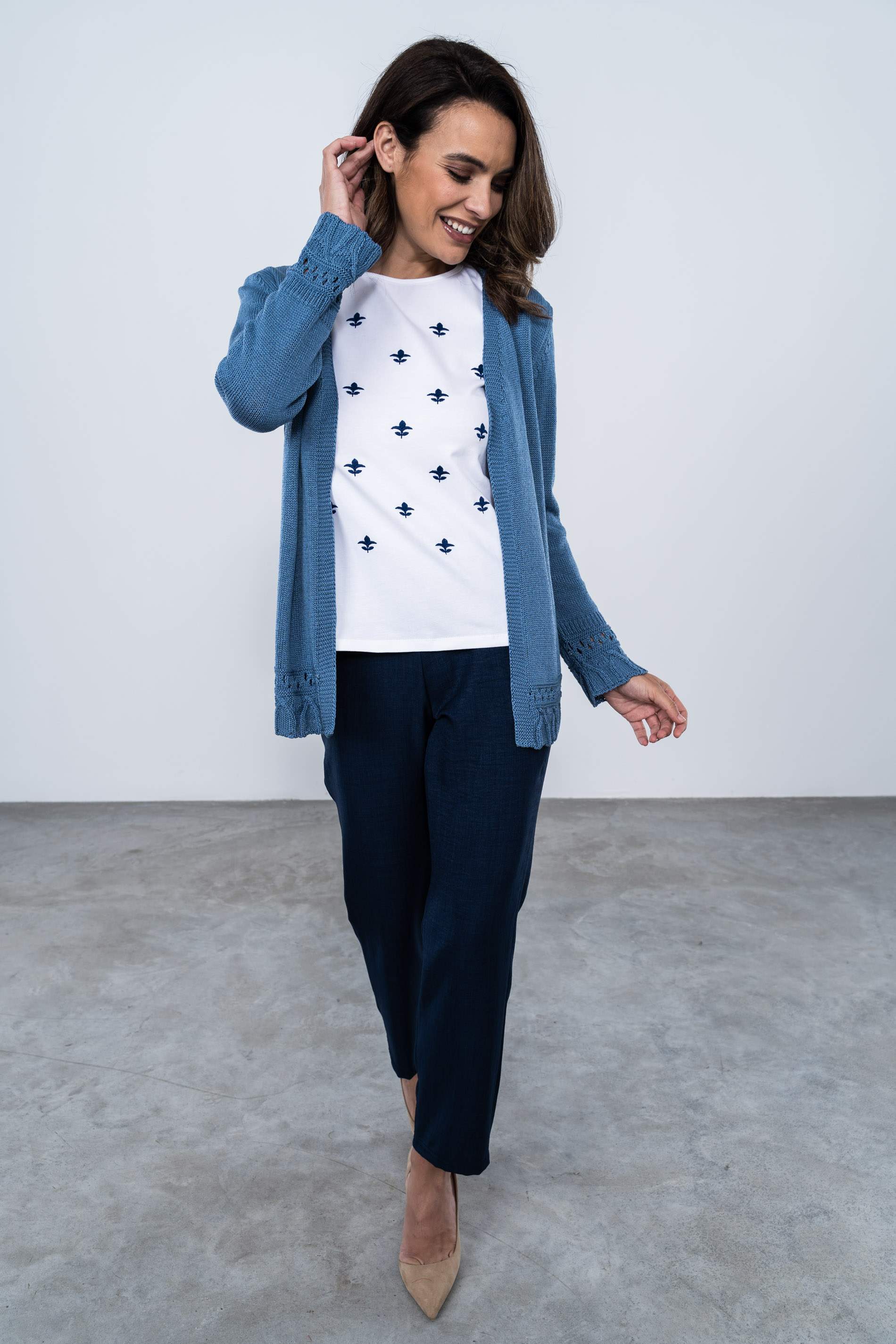 PANTALON HOLGADO BOLSILLOS MARINO