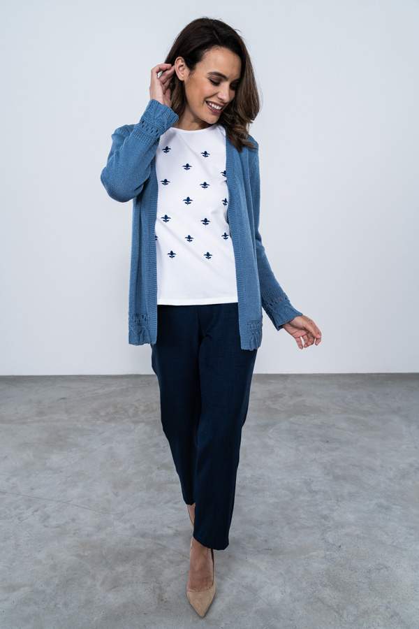 PANTALON HOLGADO BOLSILLOS MARINO