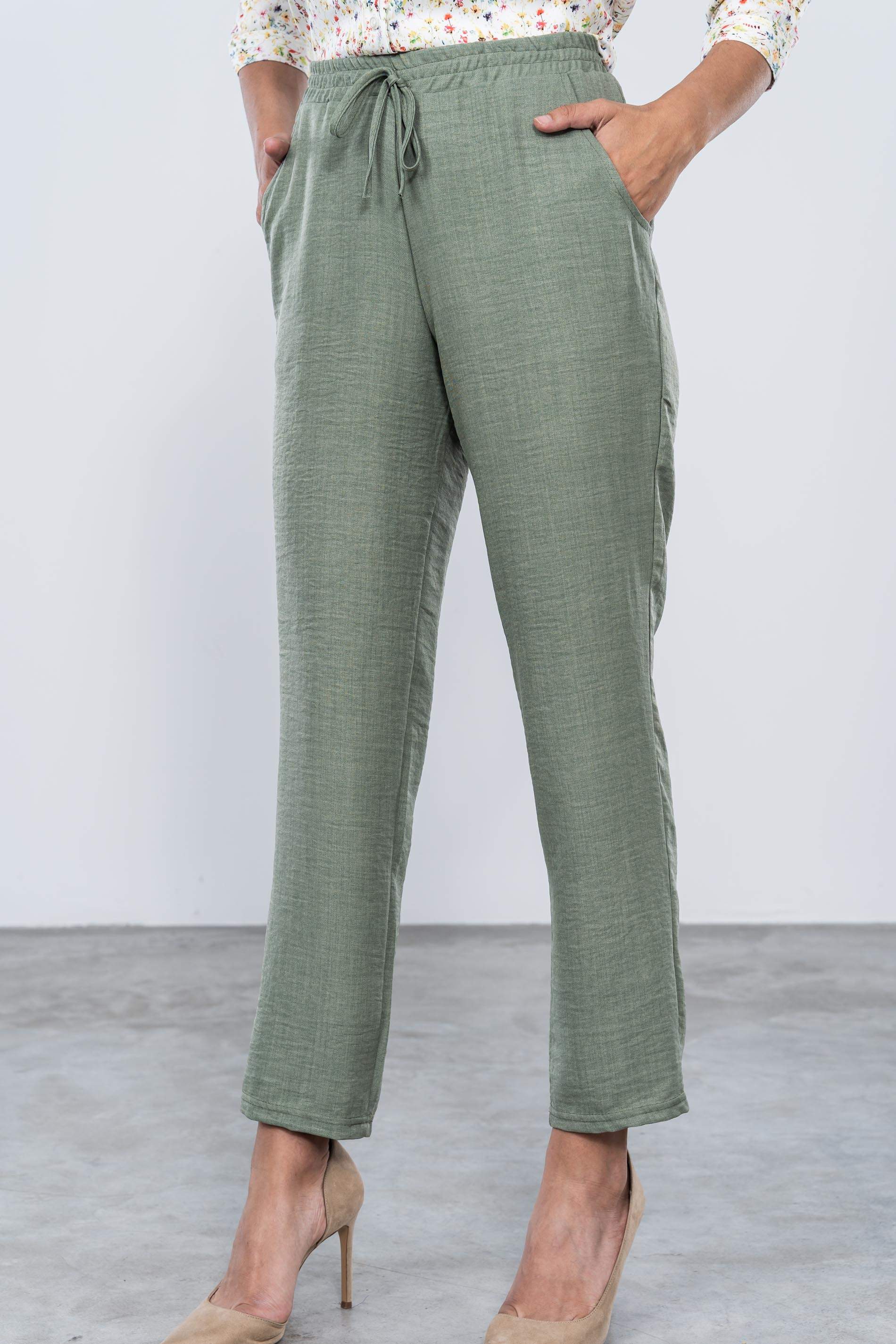 PANTALON HOLGADO BOLSILLOS KAKI
