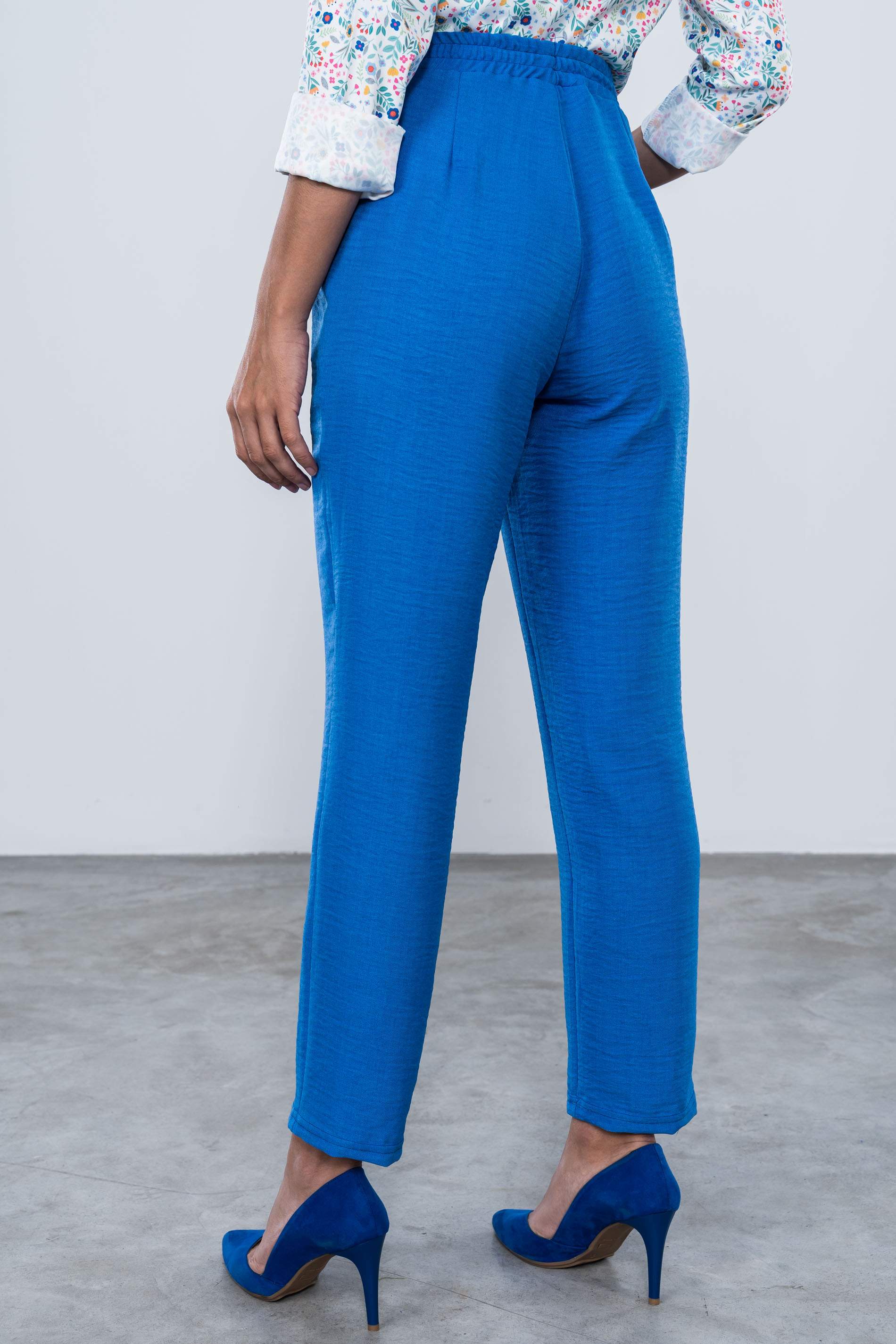 PANTALON HOLGADO BOLISILLOS AZUL