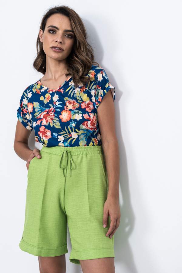 BERMUDAS BAJO VUELTA VERDE