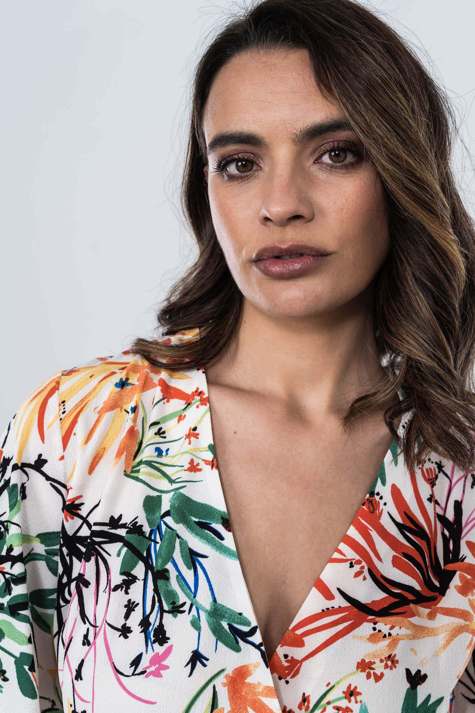 VESTIDO CRUZADO RAMAS