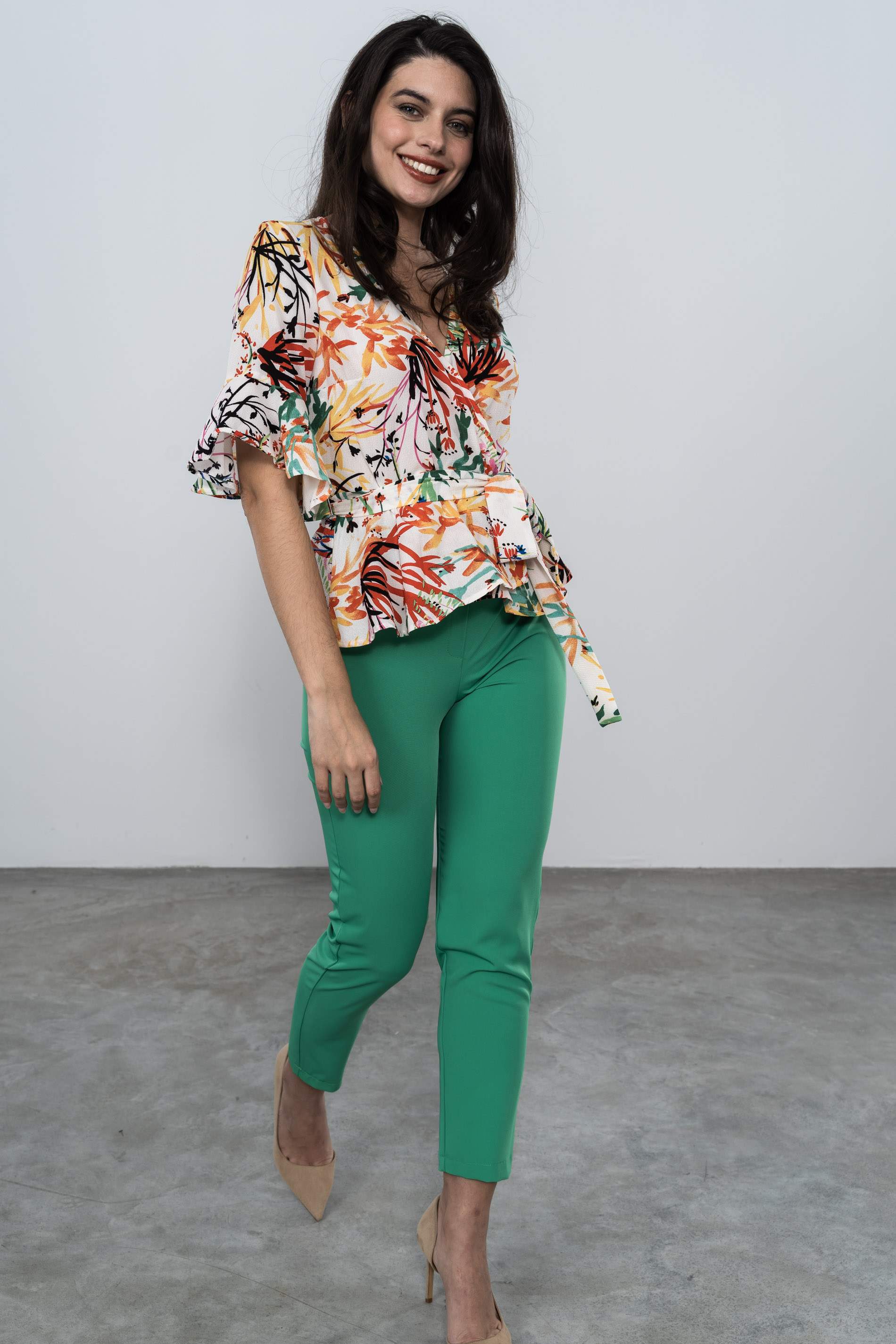 BLUSA CRUZADA RAMAS