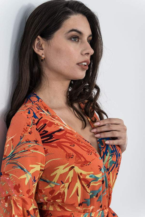 BLUSA CRUZADA RAMAS