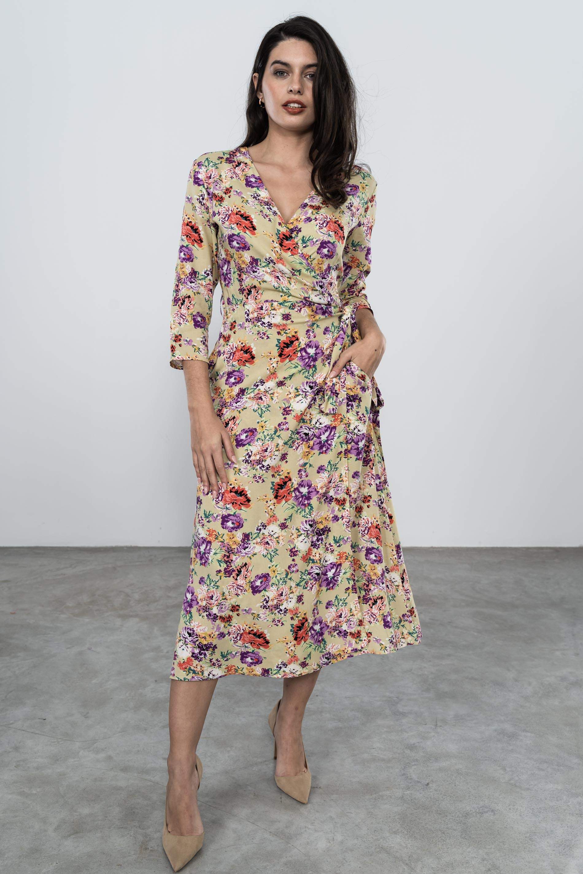 VESTIDO PISTACHO