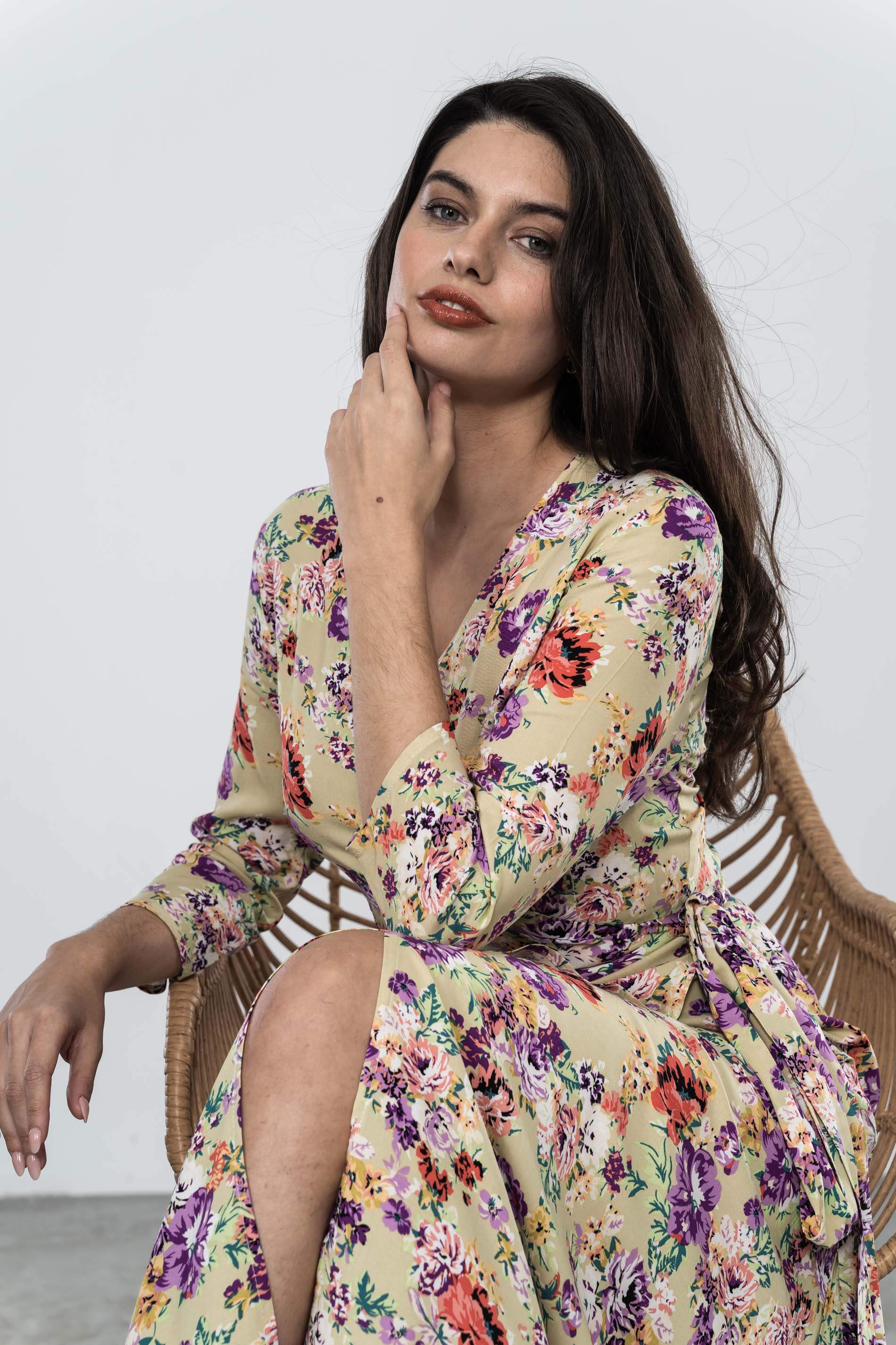 VESTIDO PISTACHO