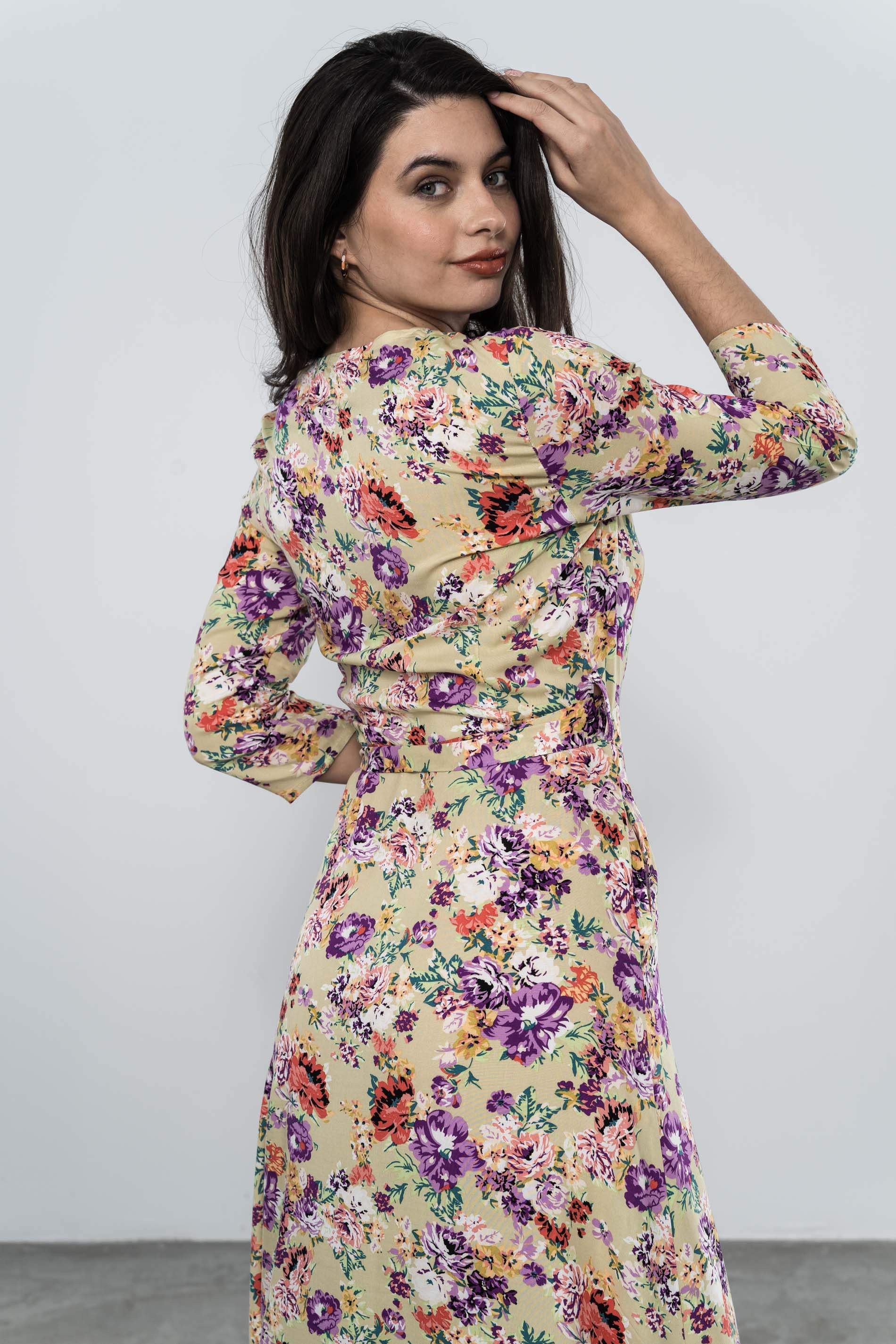 VESTIDO PISTACHO