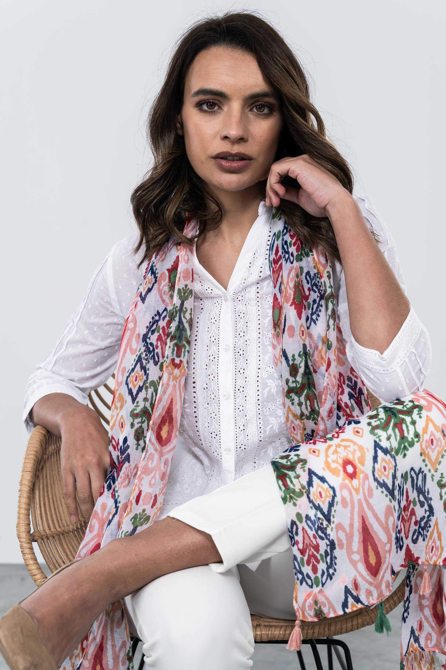 BLUSA PLUMETI BORDADOS MF