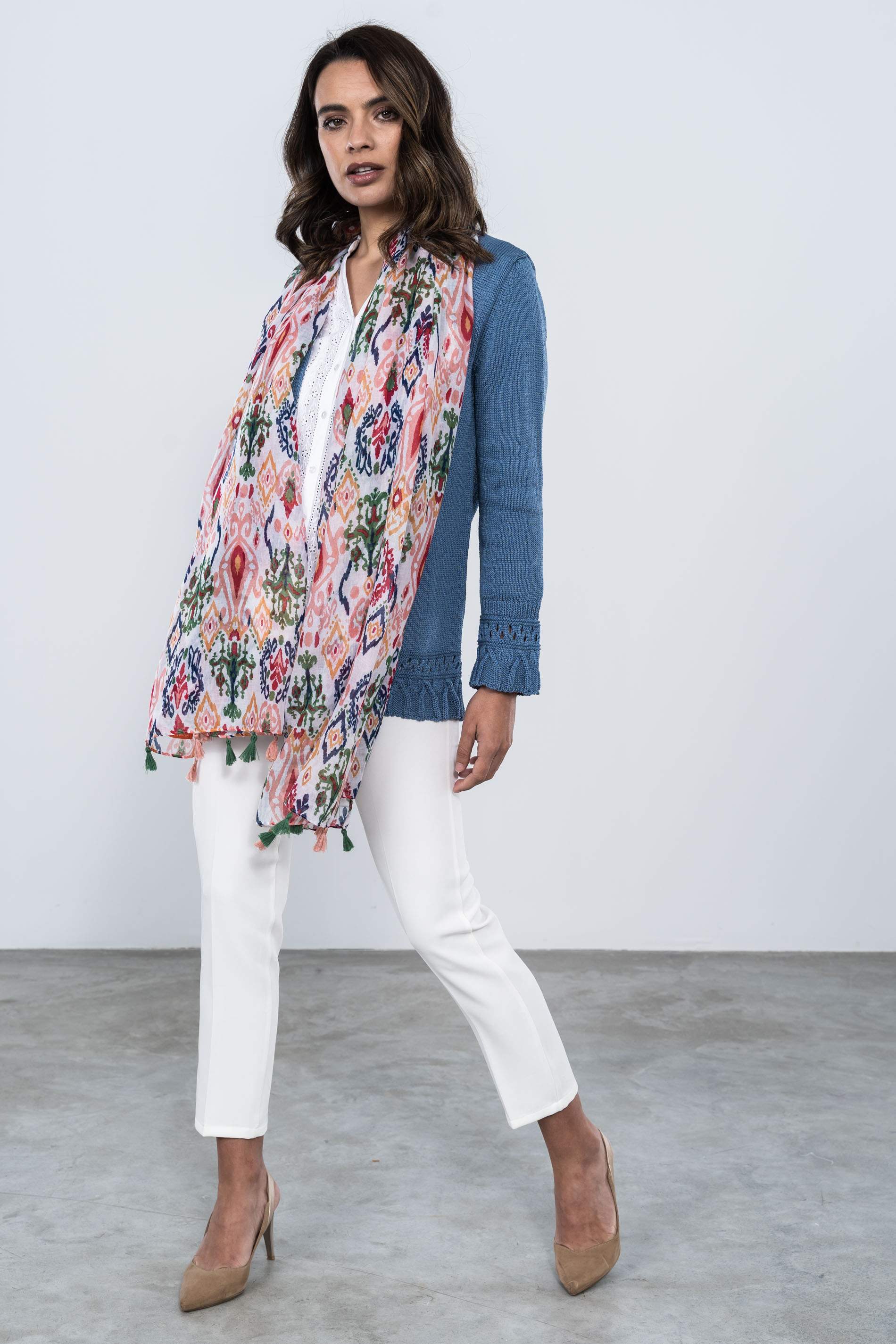 BLUSA PLUMETI BORDADOS MF