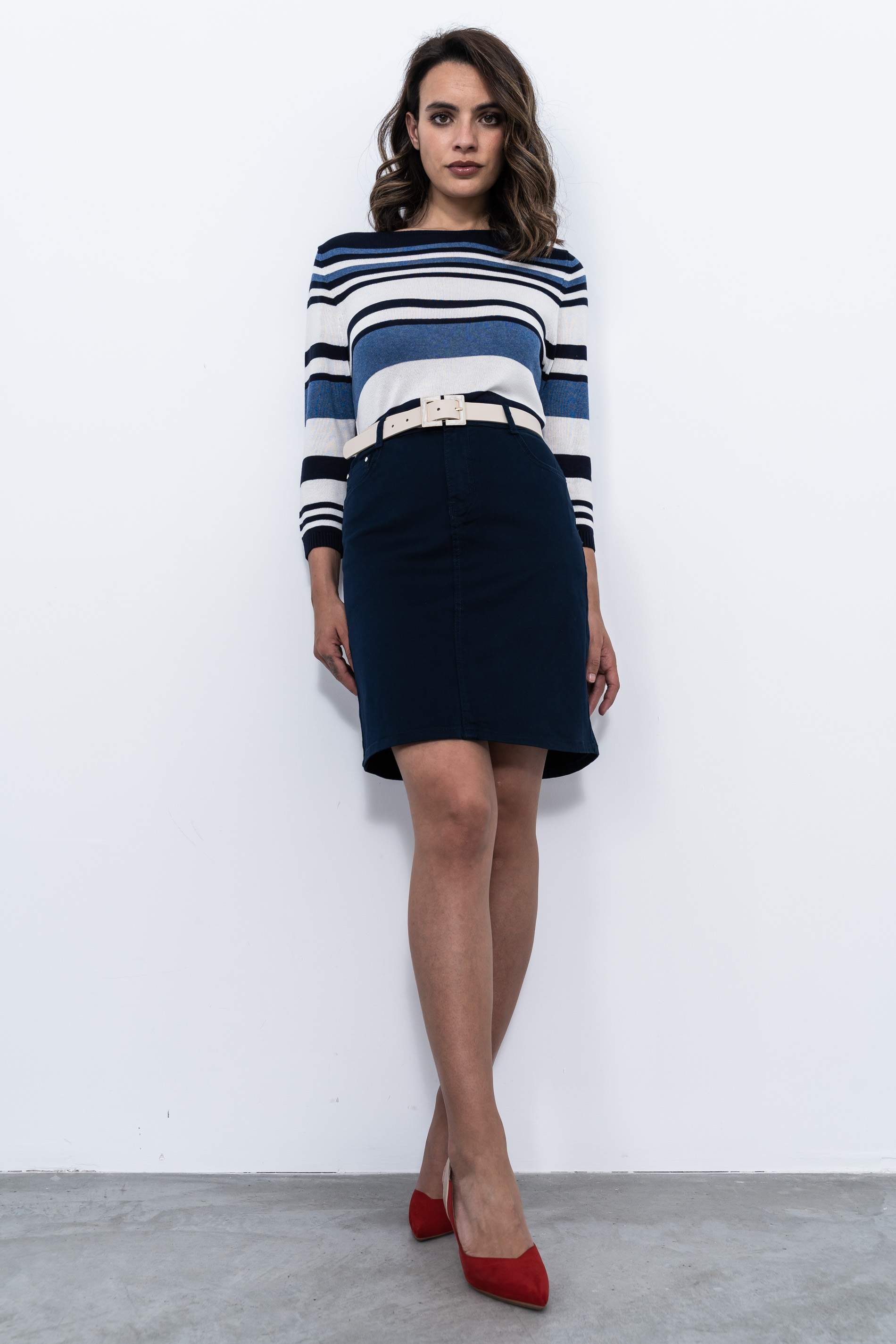 FALDA BAS 5B MARINO
