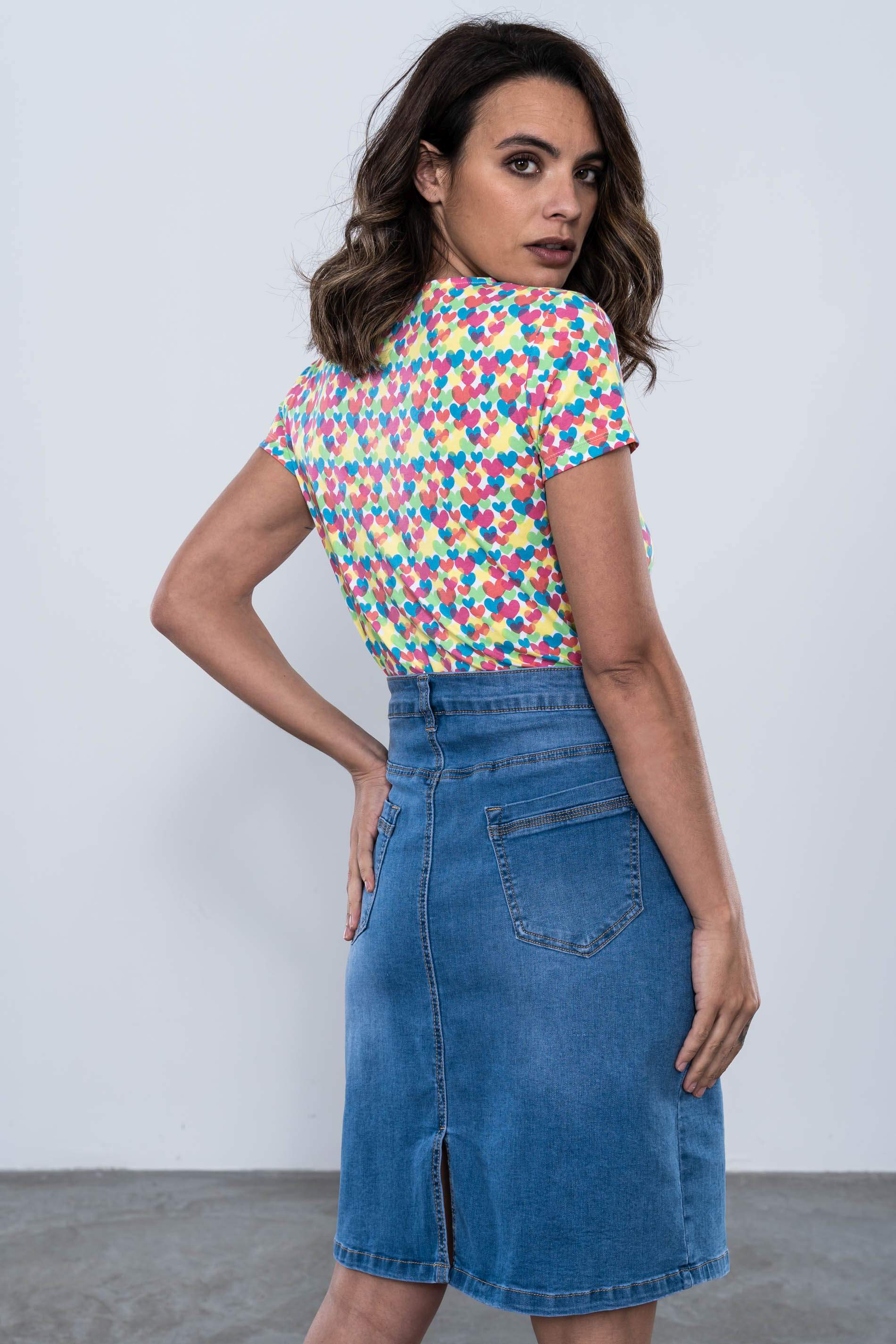 FALDA VAQUERA 