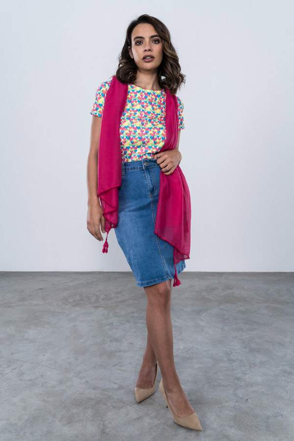 FALDA VAQUERA 