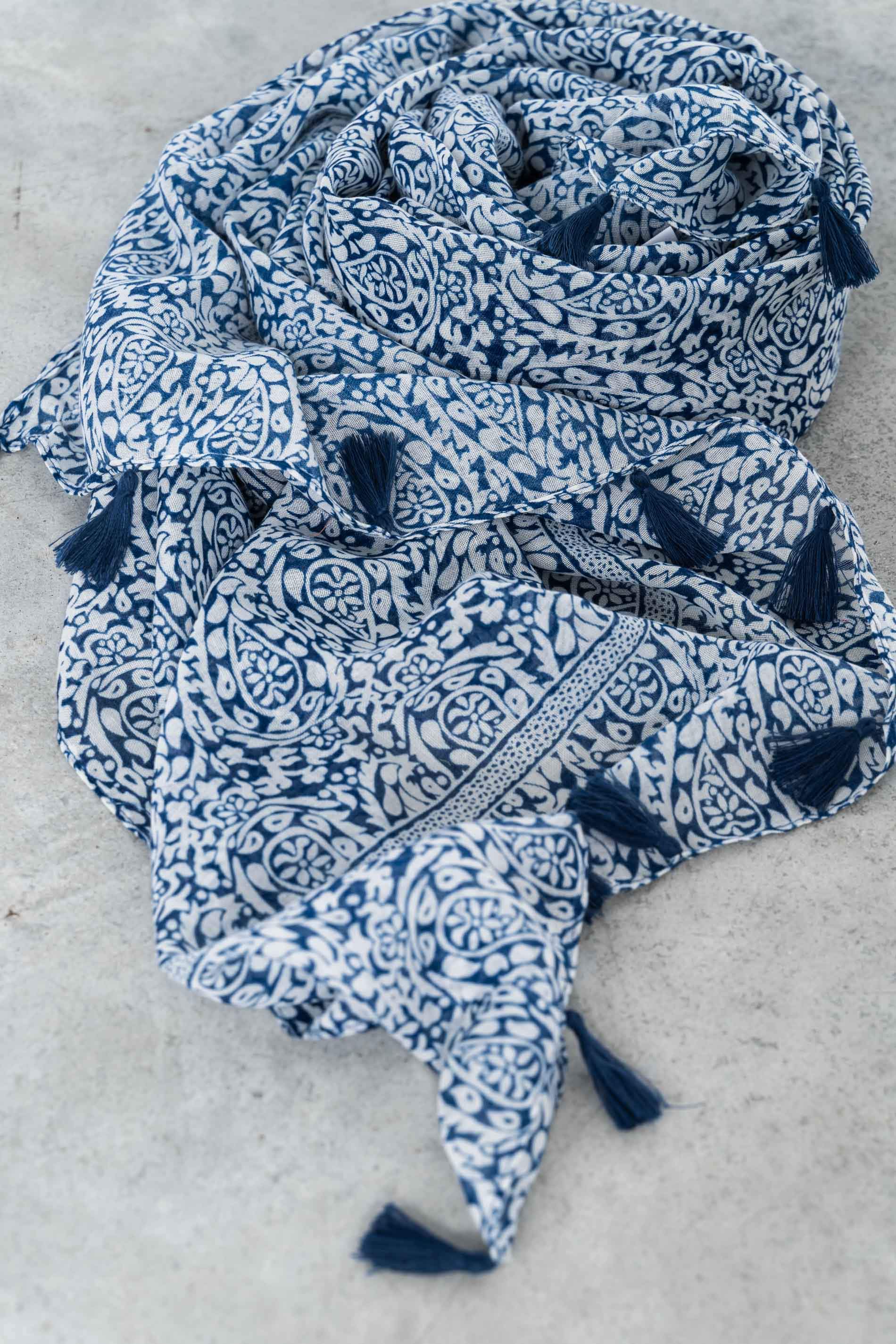 FOULARD BICOLOR FLECOS
