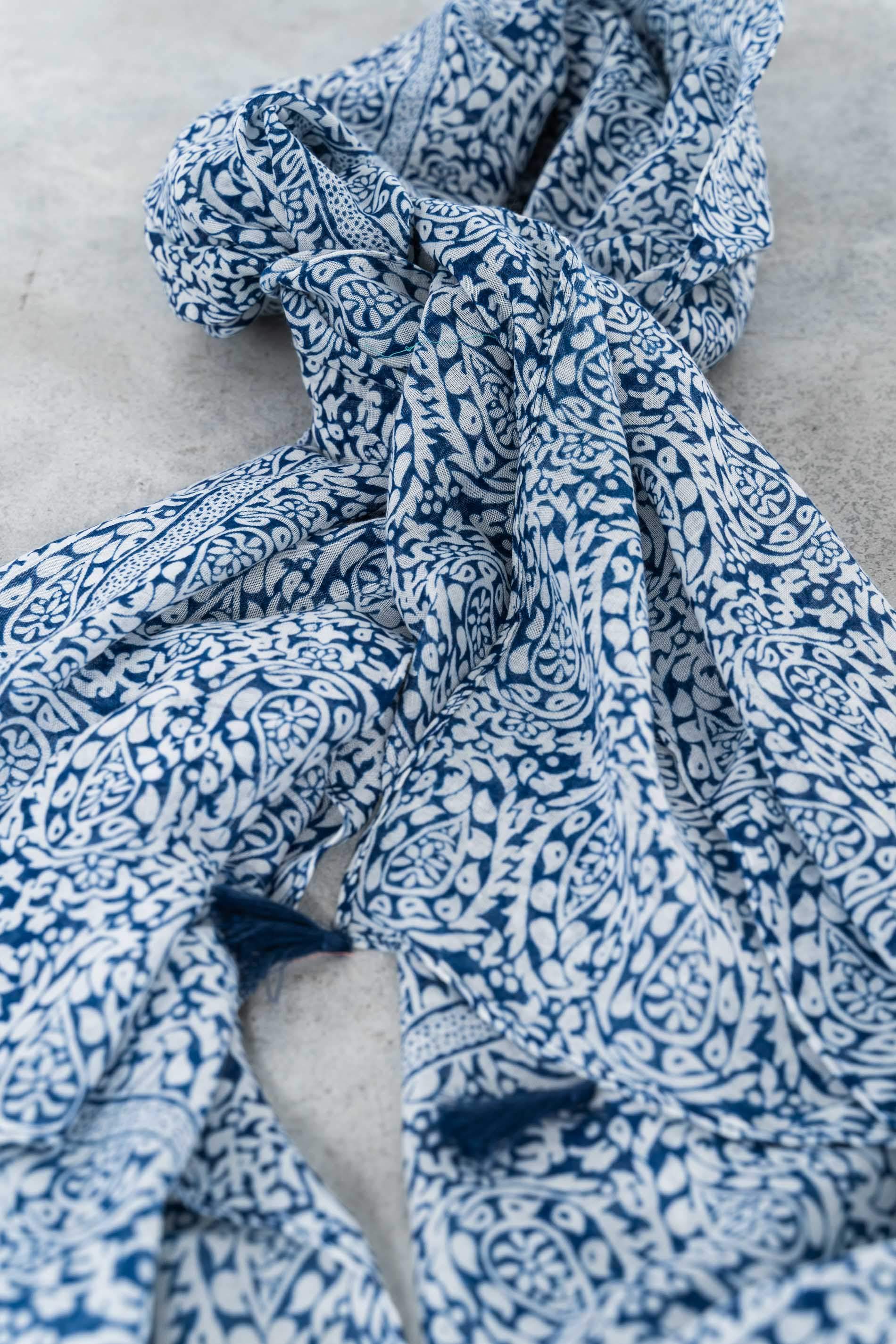FOULARD BICOLOR FLECOS