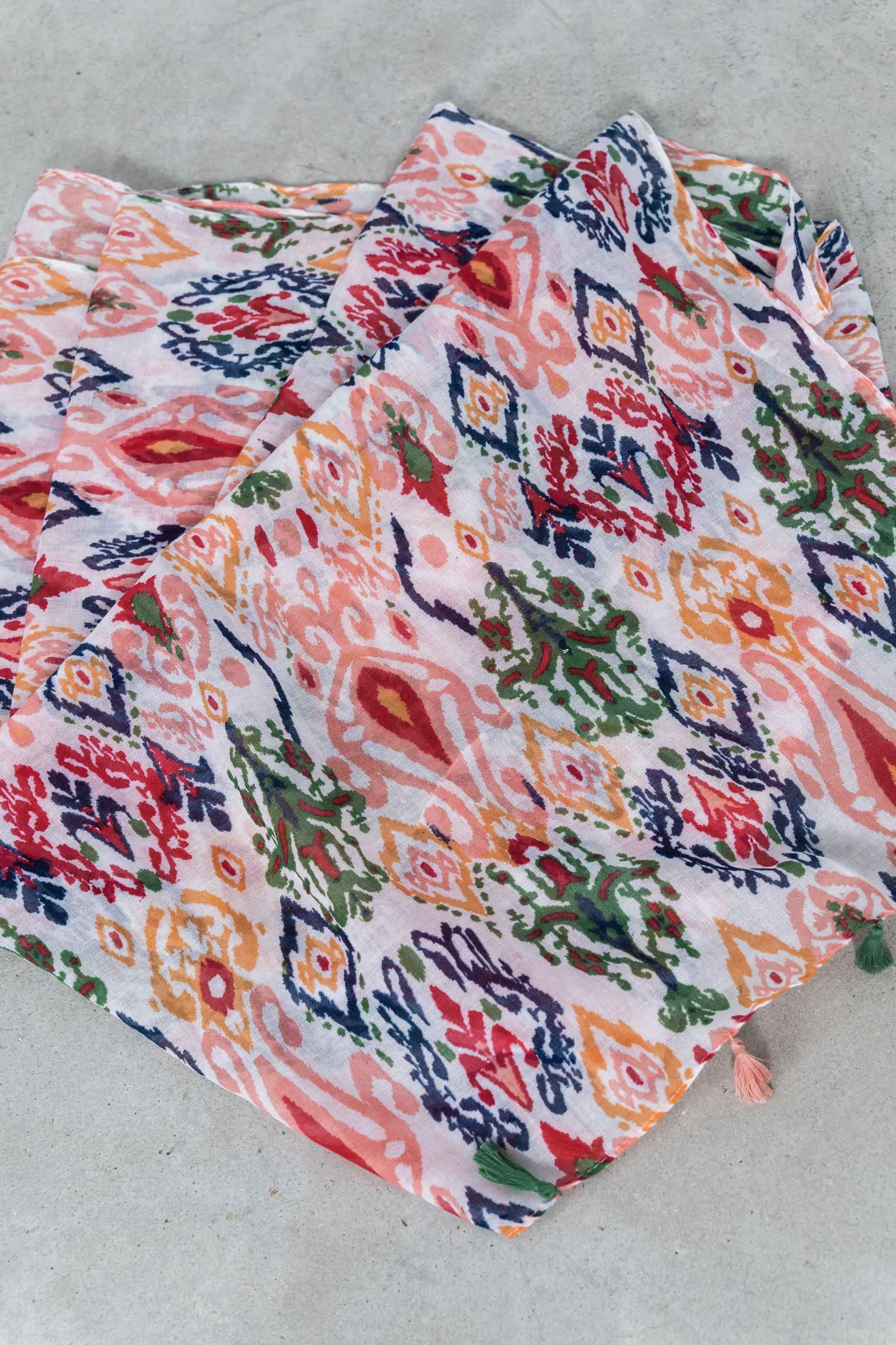 FOULARD ESTAMPADO AZTECA