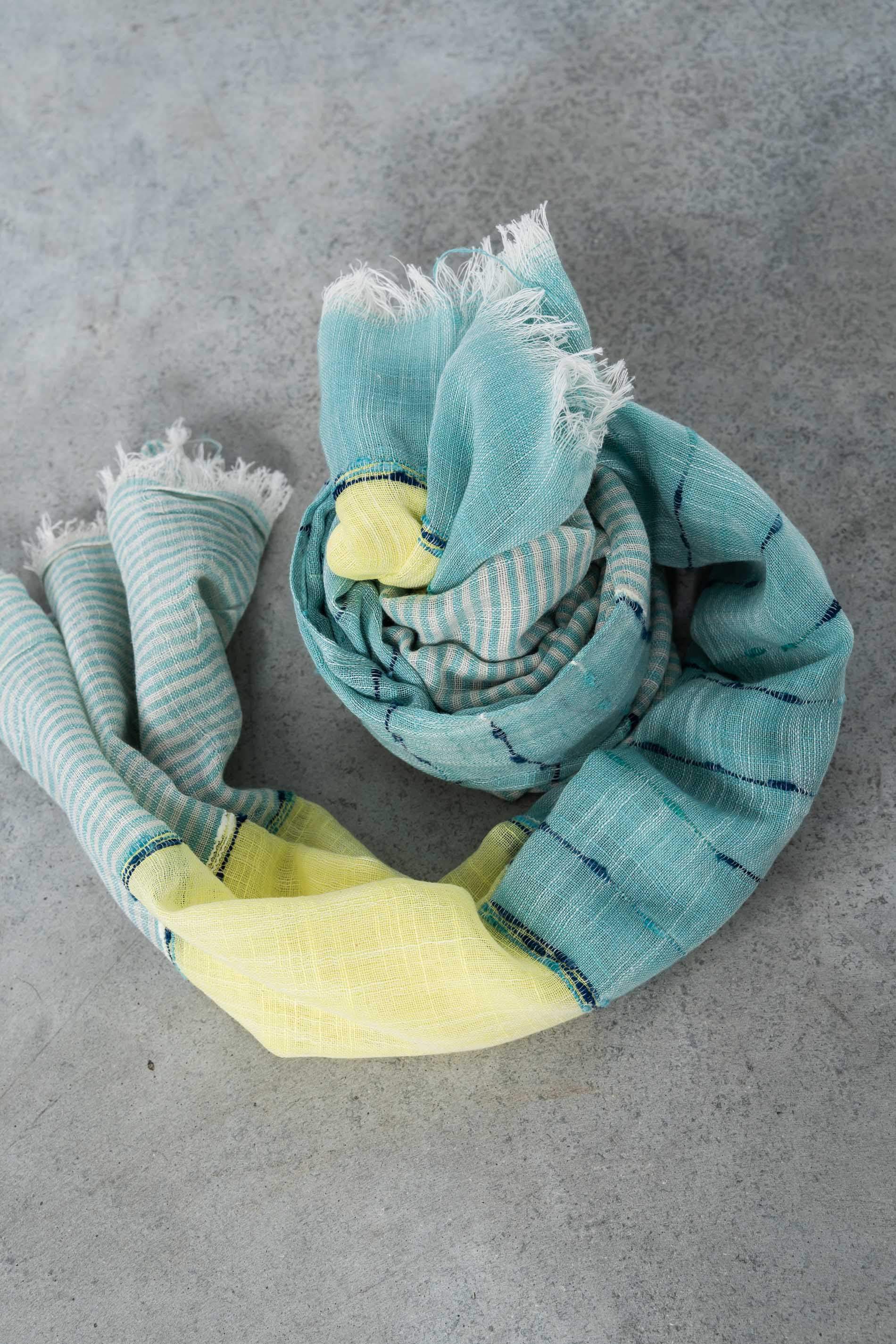 FOULARD RAYAS COMBINADAS