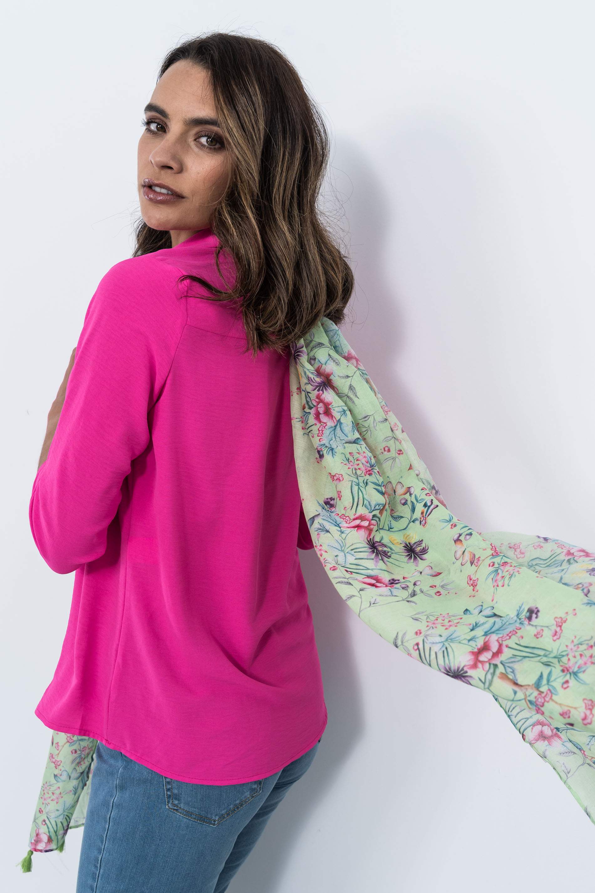 FOULARD ESTAMPADO FLORAL