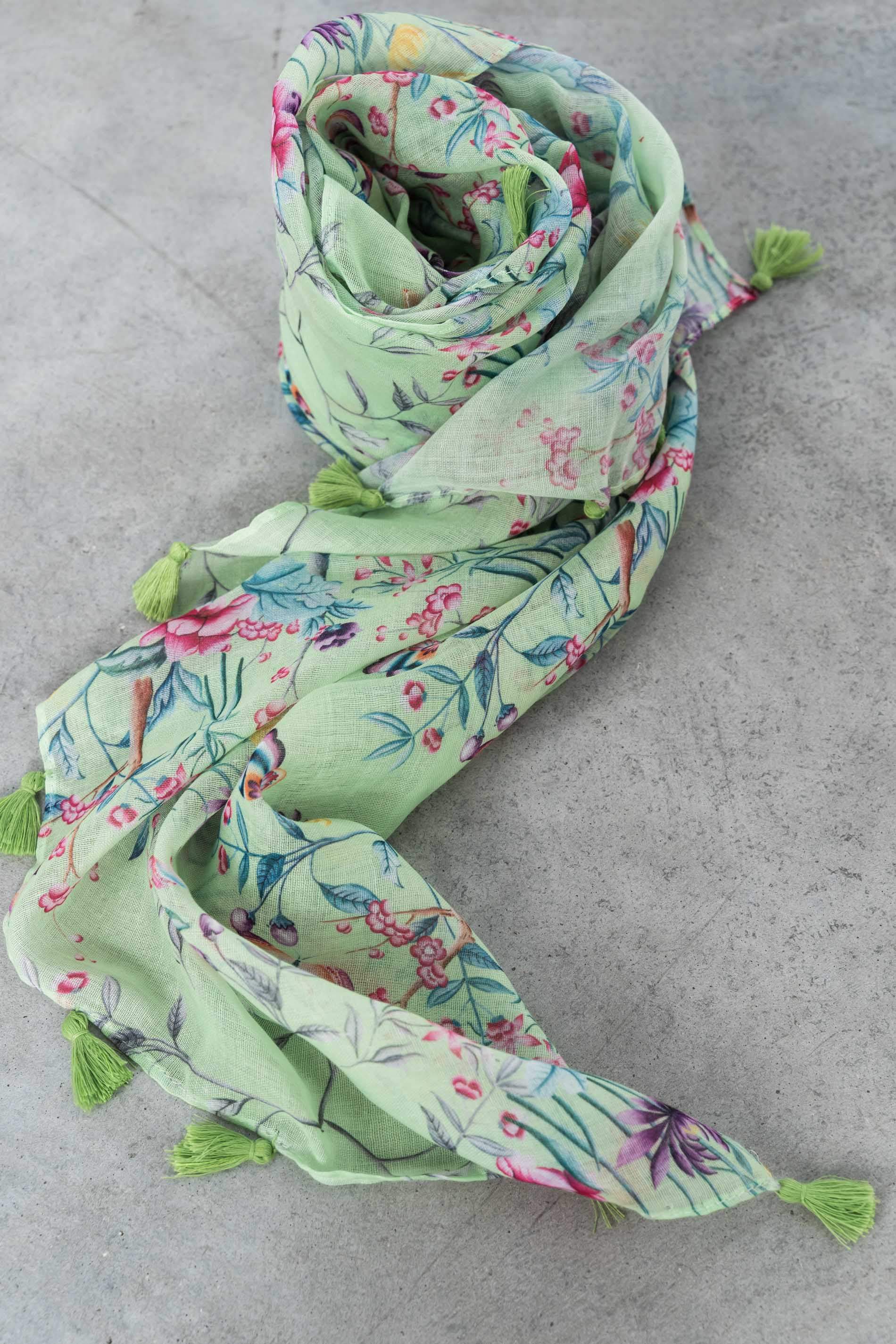 FOULARD ESTAMPADO FLORAL