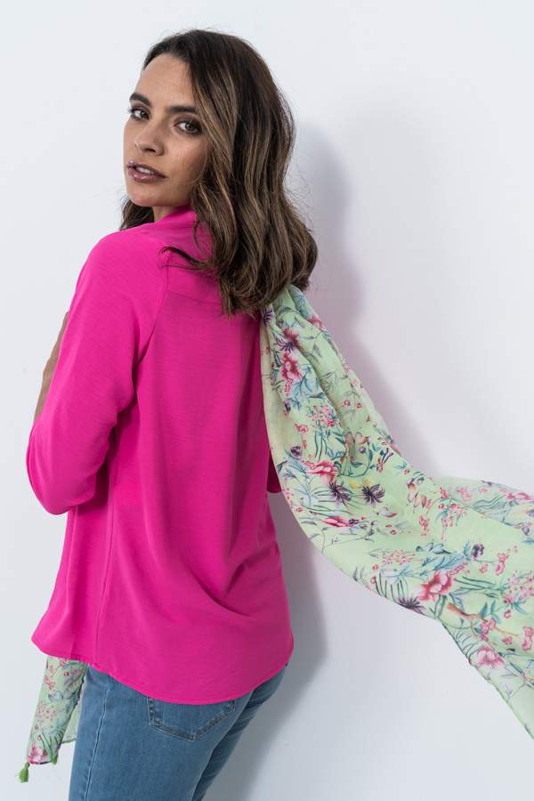 FOULARD ESTAMPADO FLORAL
