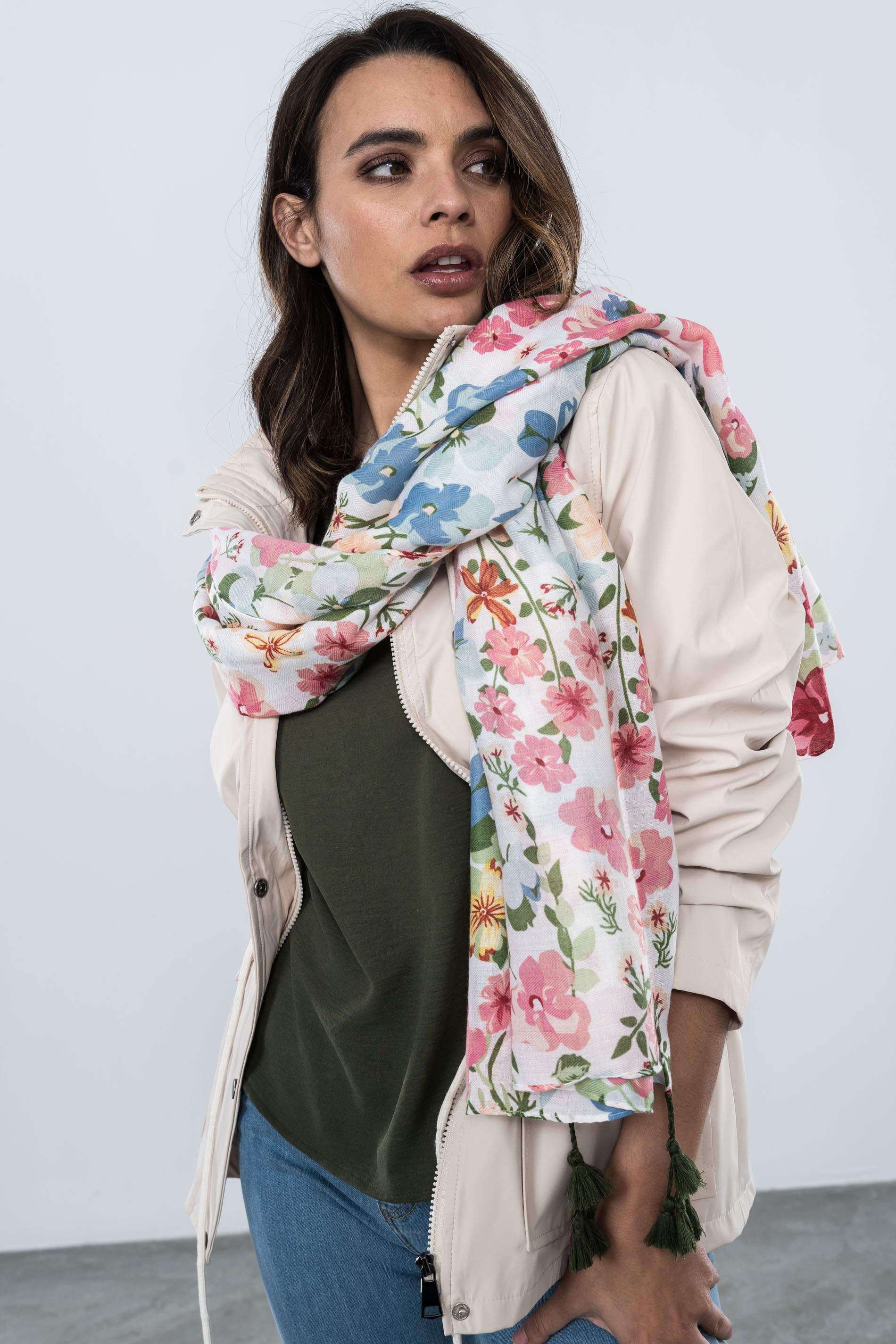 FOULARD FLORES