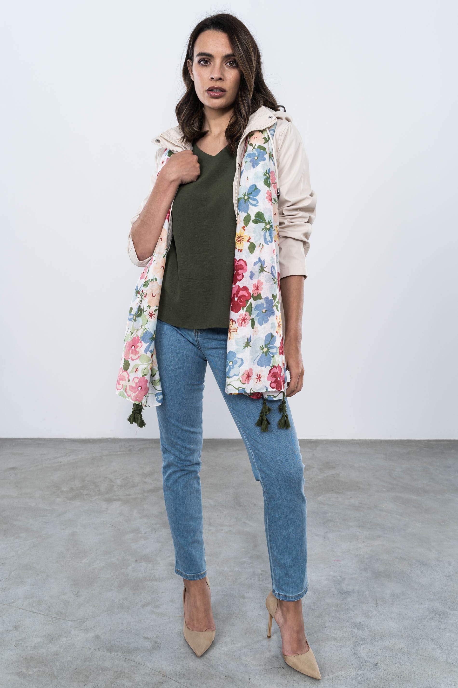 FOULARD FLORES